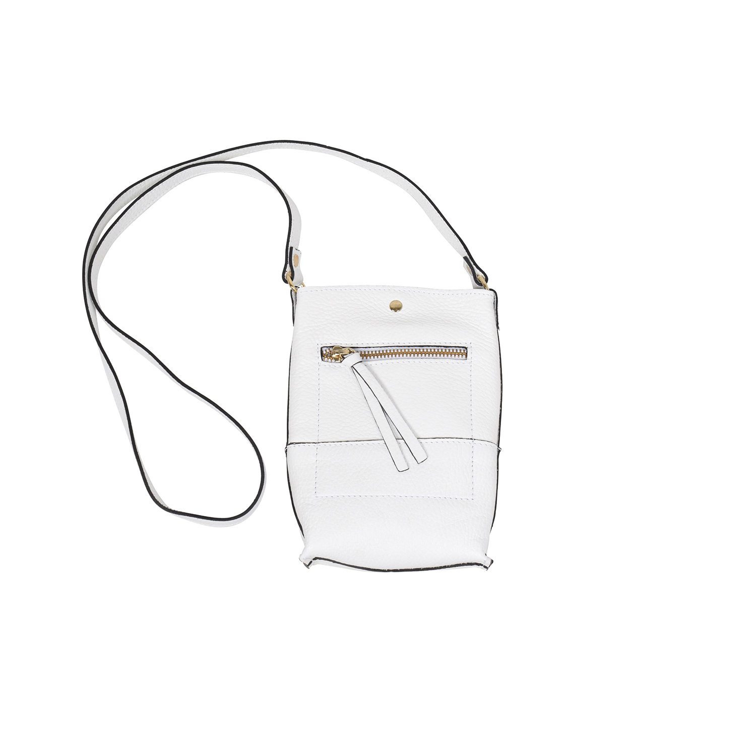 La Garçonne Accessoires Lucette Handytasche White 01