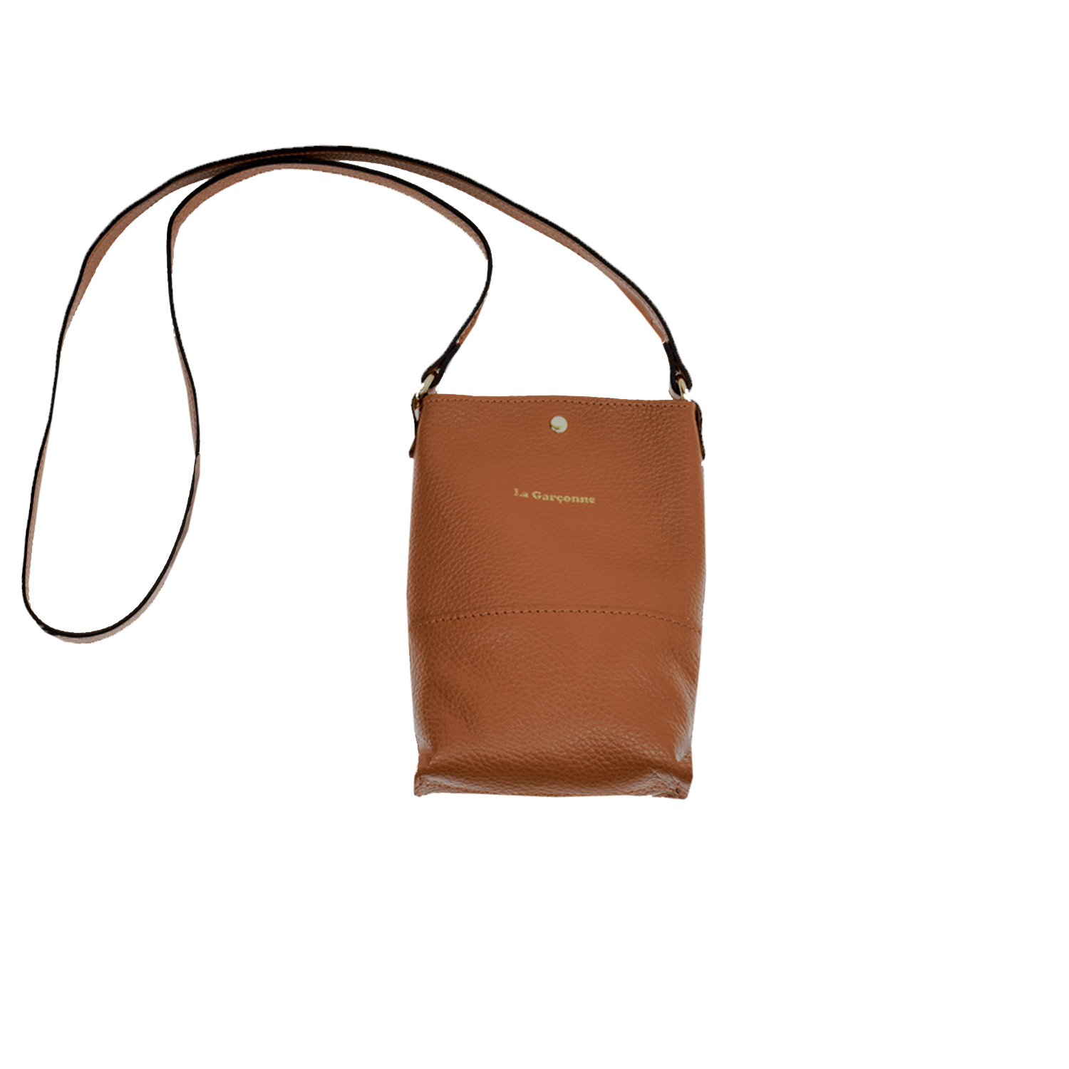 La Garçonne Accessoires Lucette Handytasche Camel 17