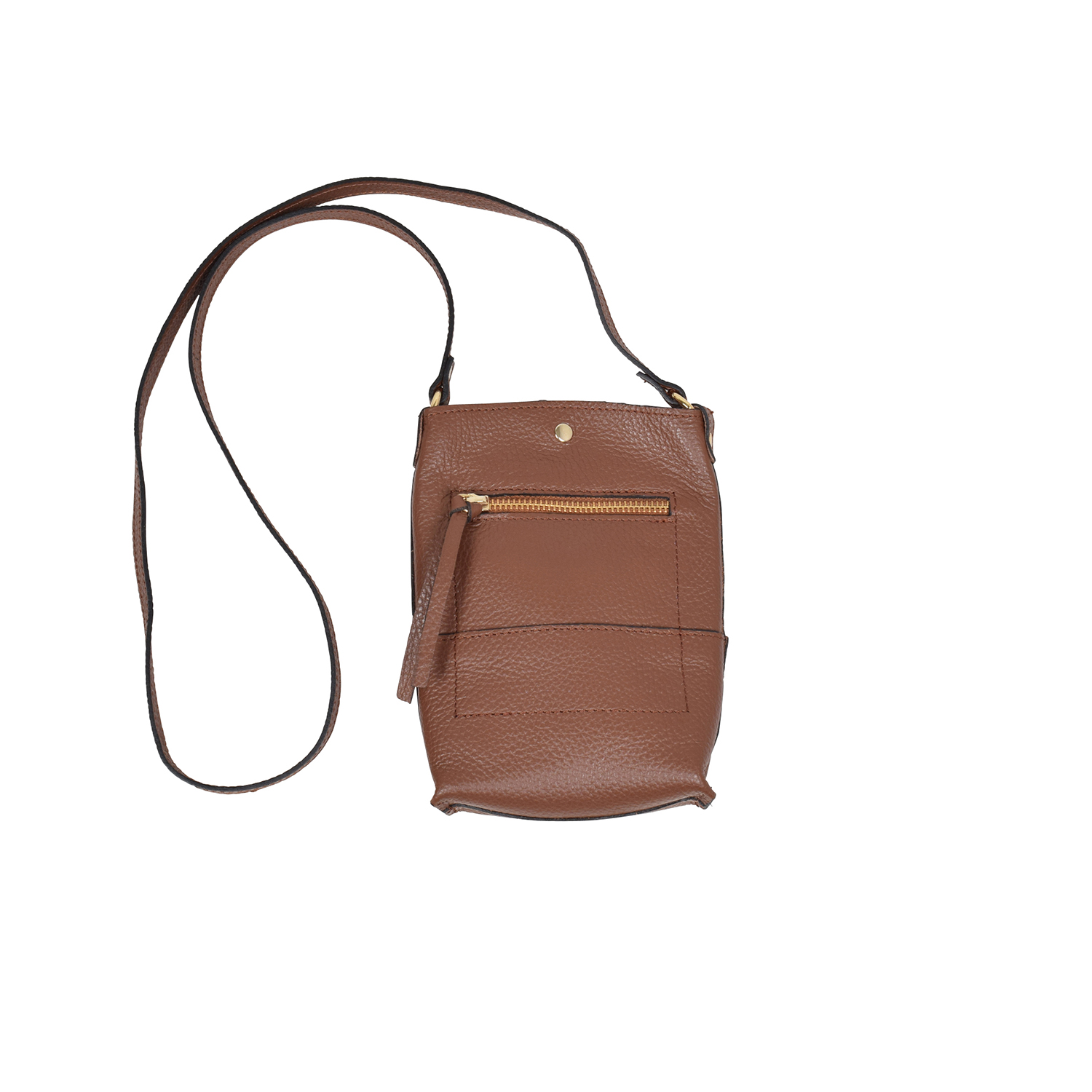 La Garçonne Accessoires Lucette Handytasche Brown 21