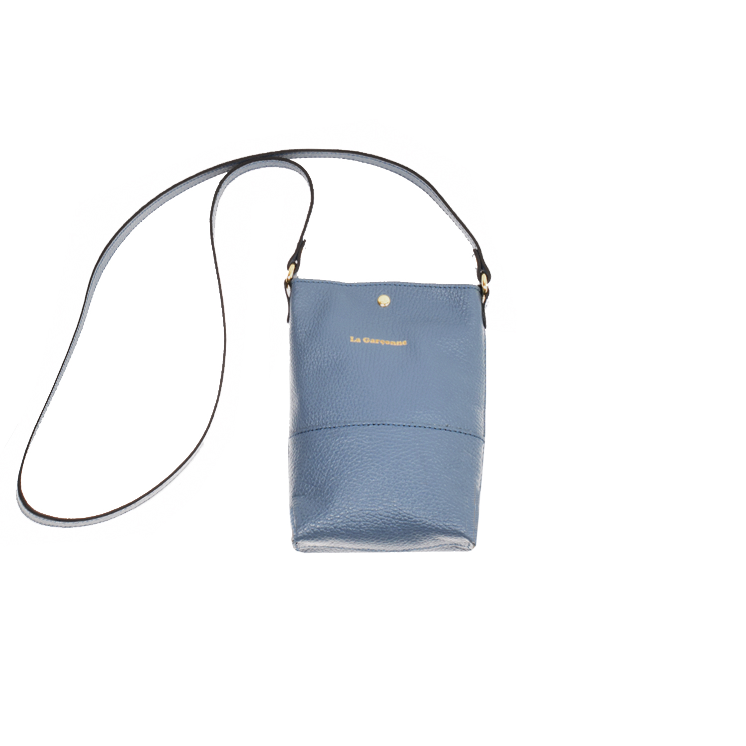 La Garçonne Accessoires Lucette Handytasche Jeansgrey 41