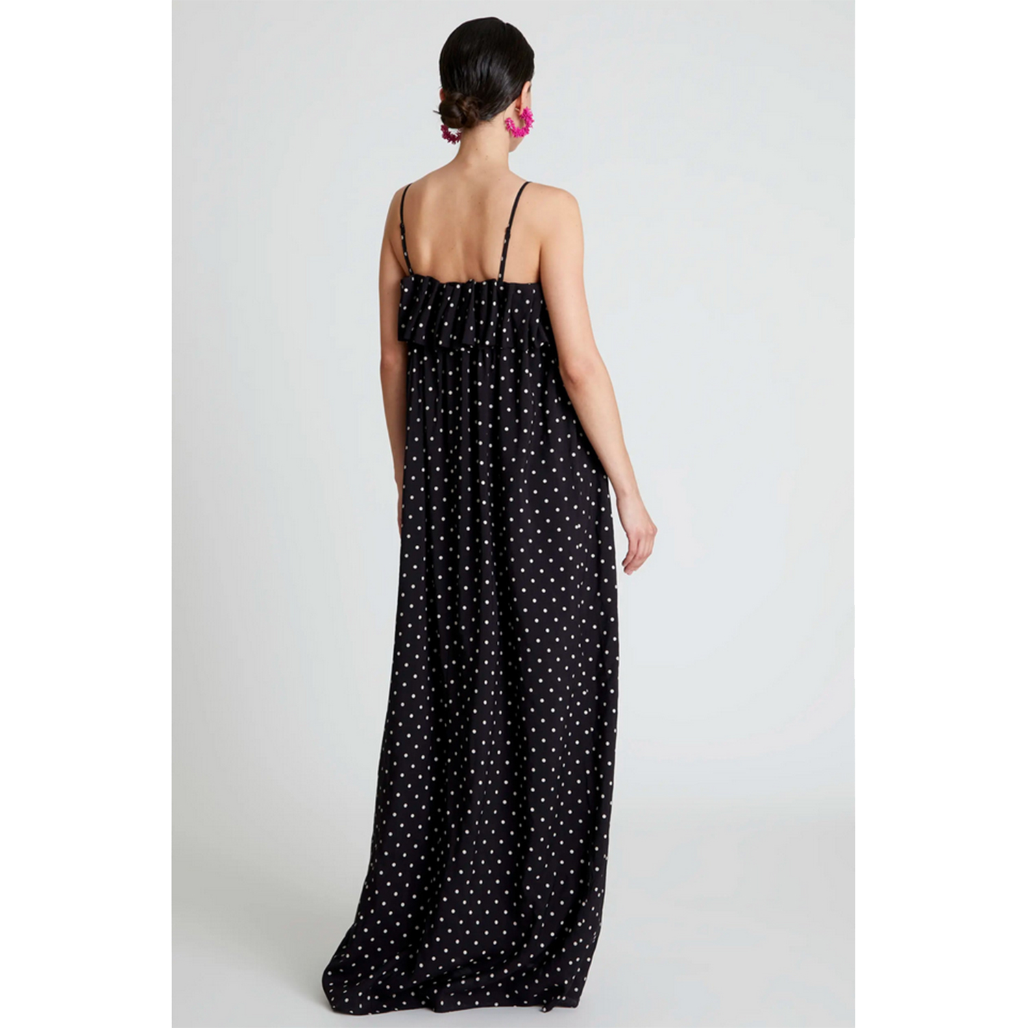 Compañia Fantastica Long Kleid Polka Dots