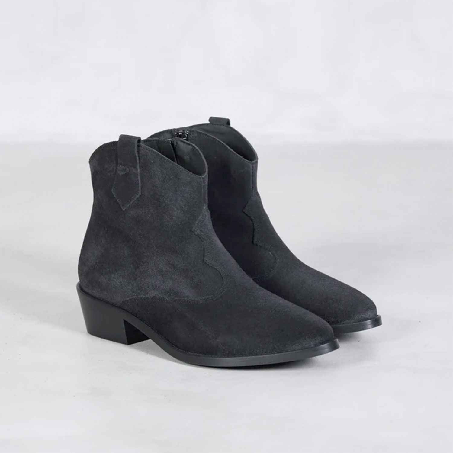 KMB Ava Crosta Stiefel Negro