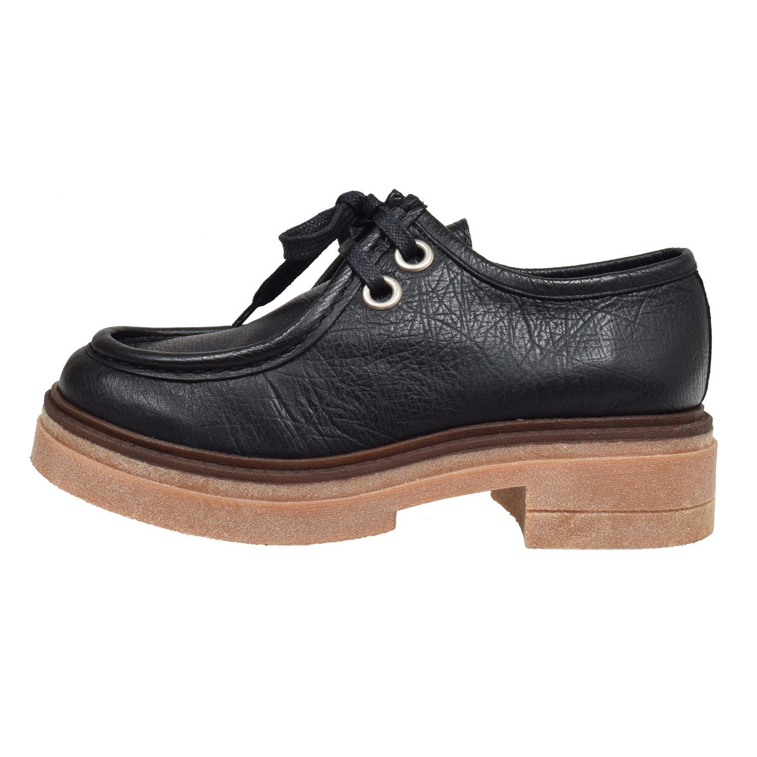 KMB A6727 Halbschuhe Elefant Negro