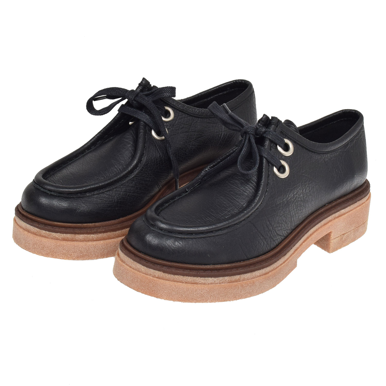 KMB A6727 Halbschuhe Elefant Negro