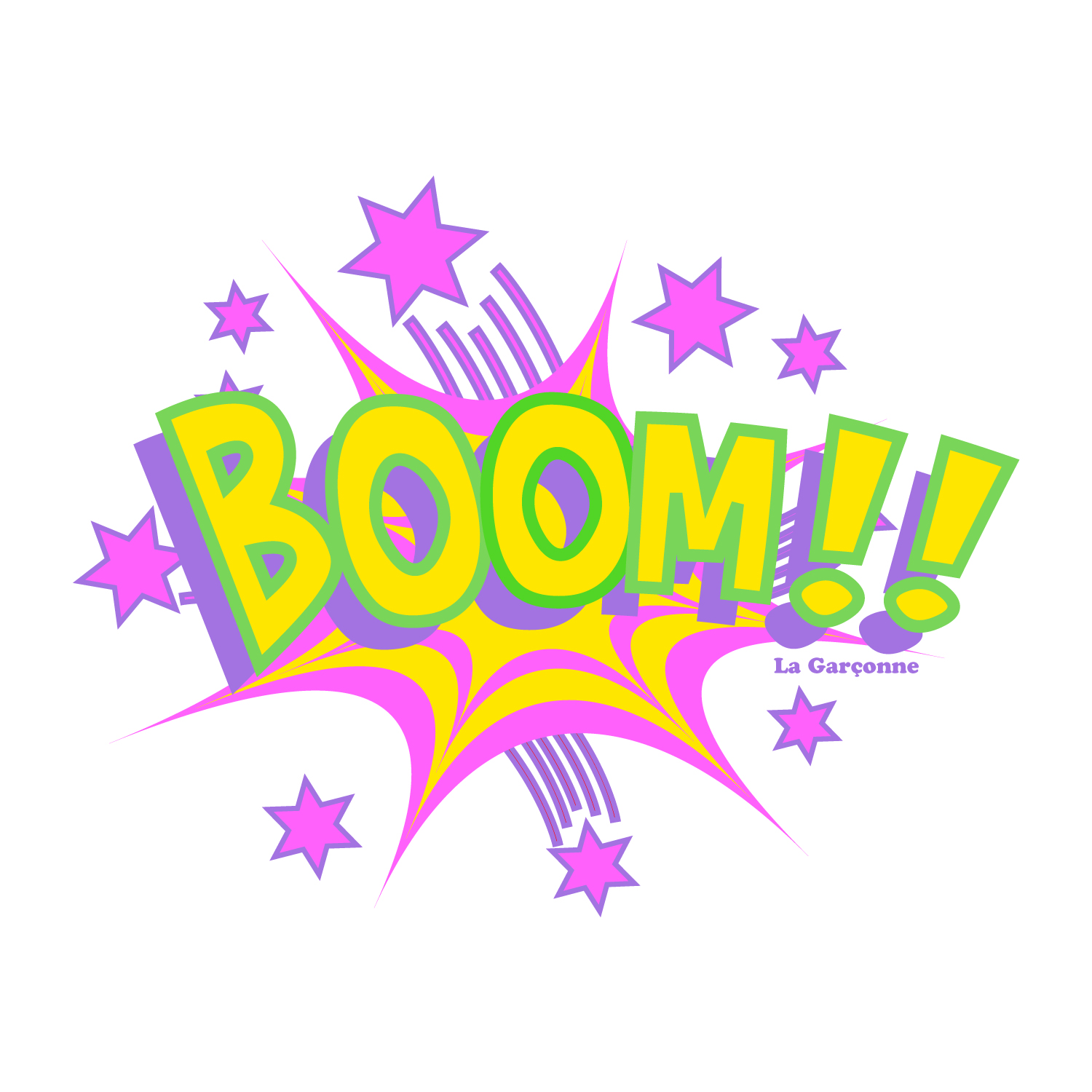 La Garçonne Vetements BOOM T-Shirt White