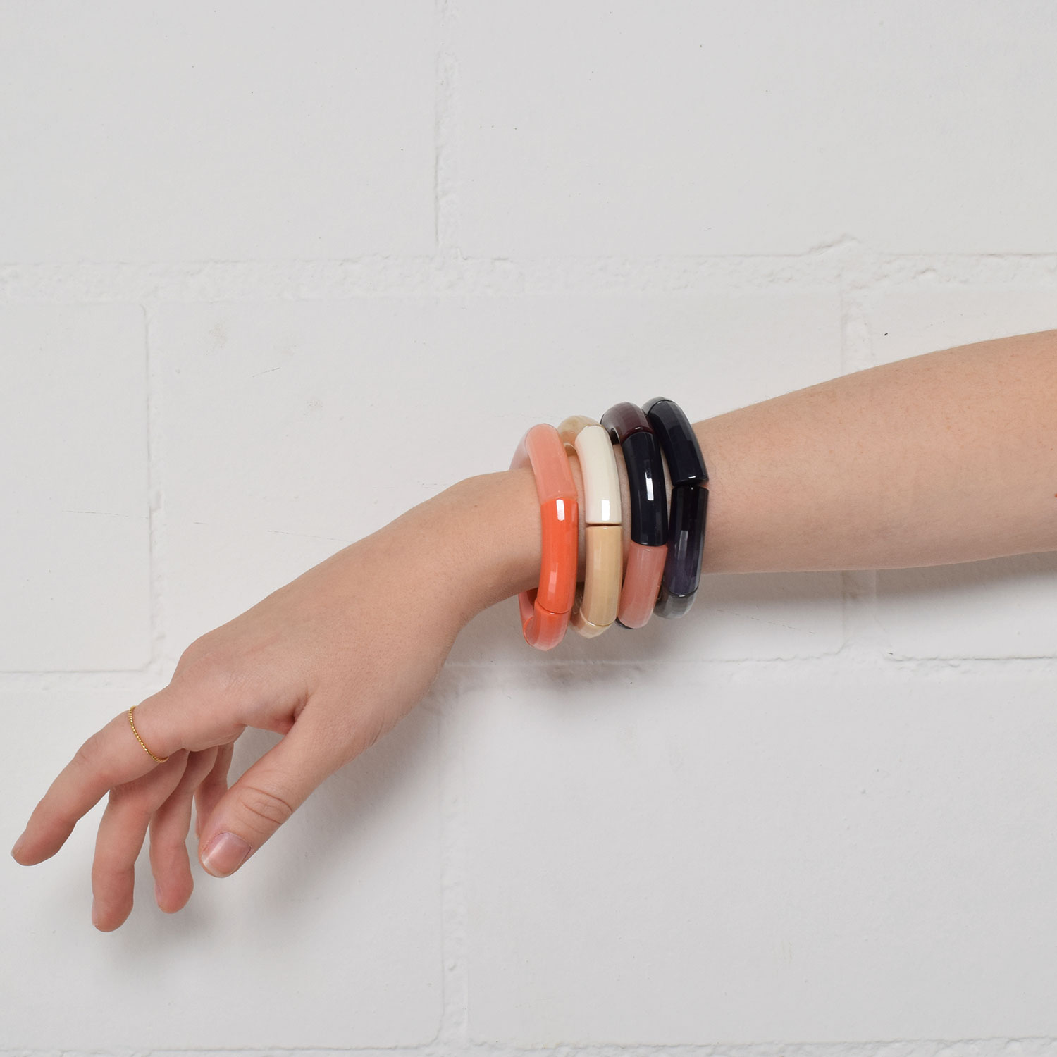 Voila Bangle Armband Marble Grey