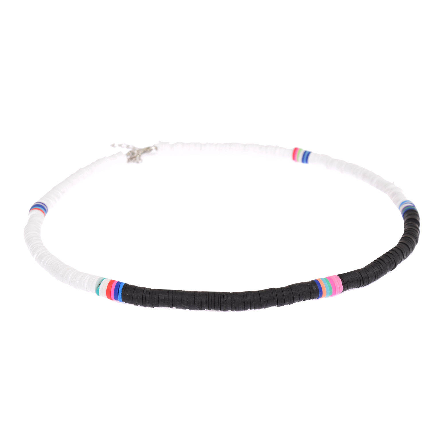 La Garçonne Bijoux Biarritz Halskette Noir et Blanc