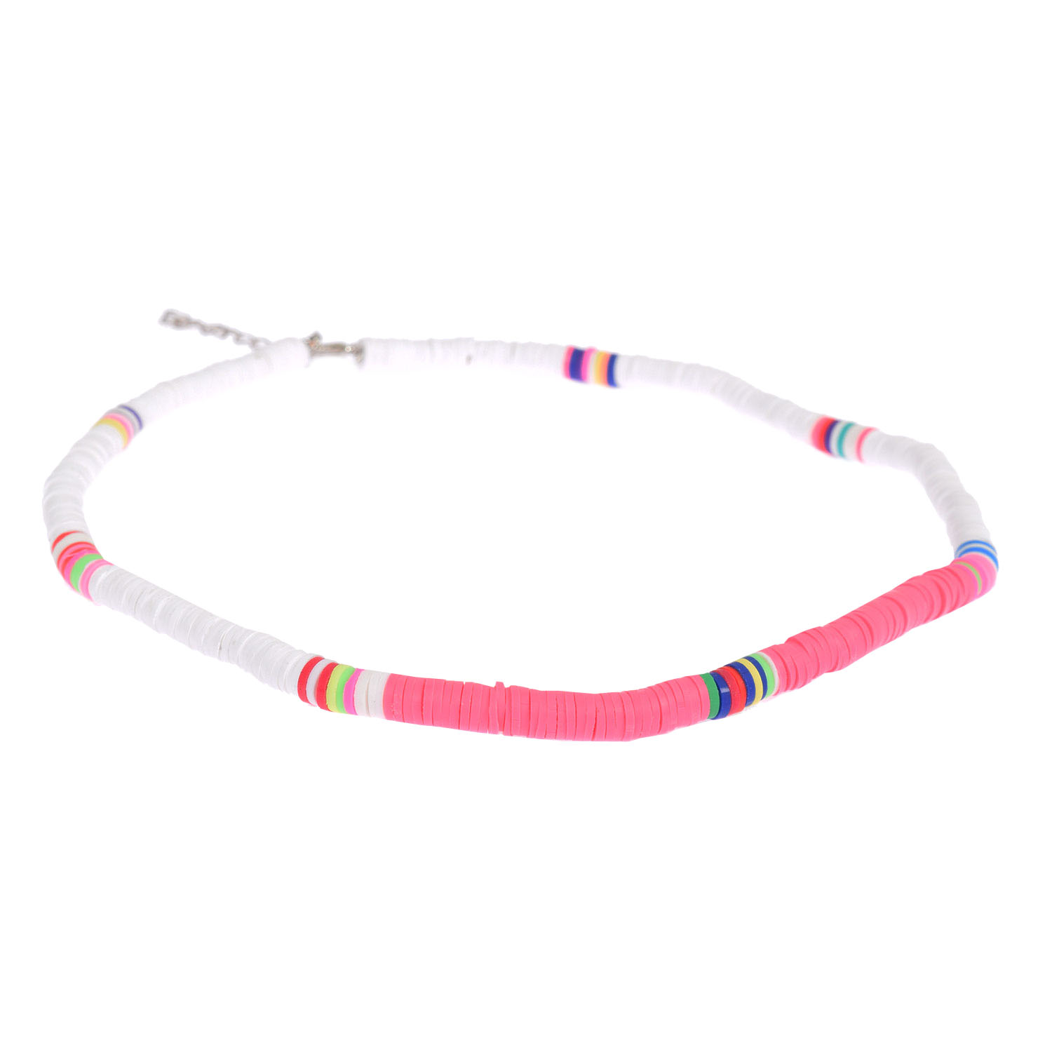 La Garçonne Bijoux Biarritz Halskette Rose et Blanc