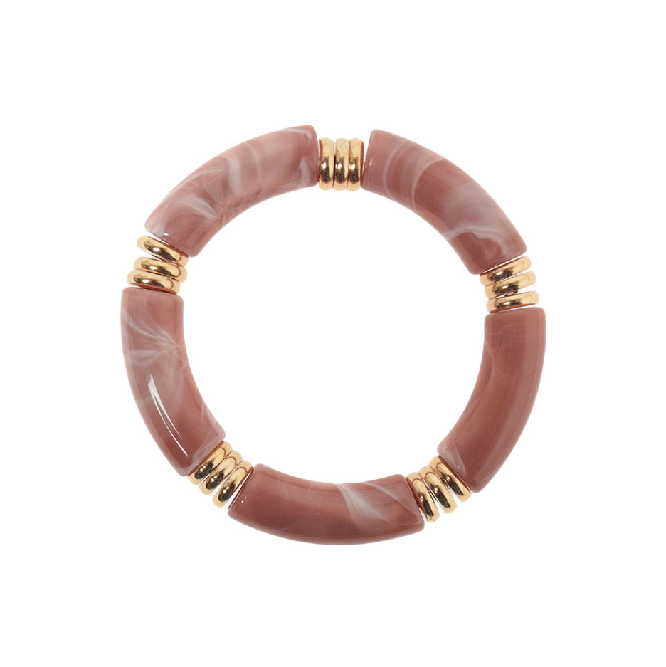 Bangle Armband Rosa Marble