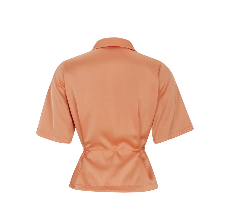 Soft Rebels Mallow Bluse Coral Reef