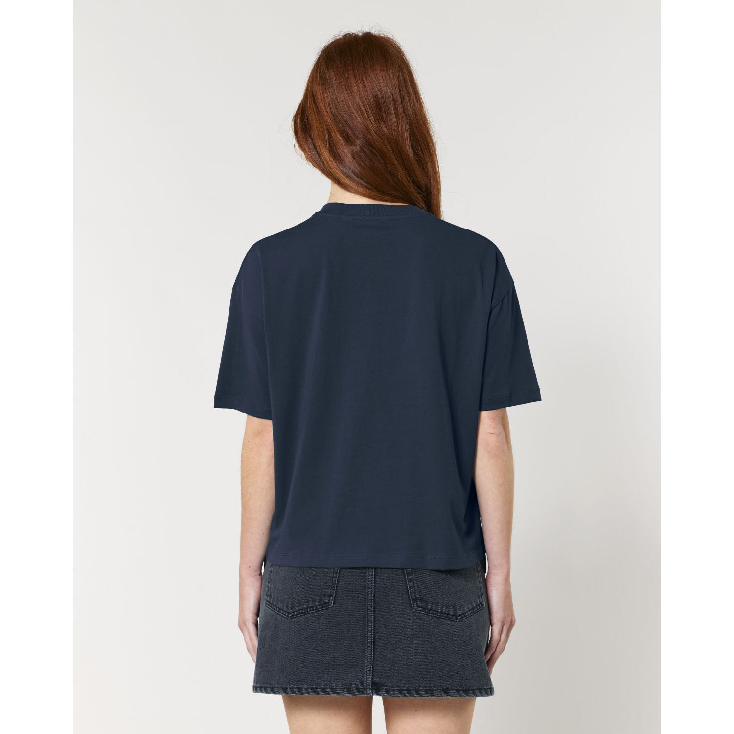 La Garçonne Vetements Cherry Love Boxy T-Shirt Navy