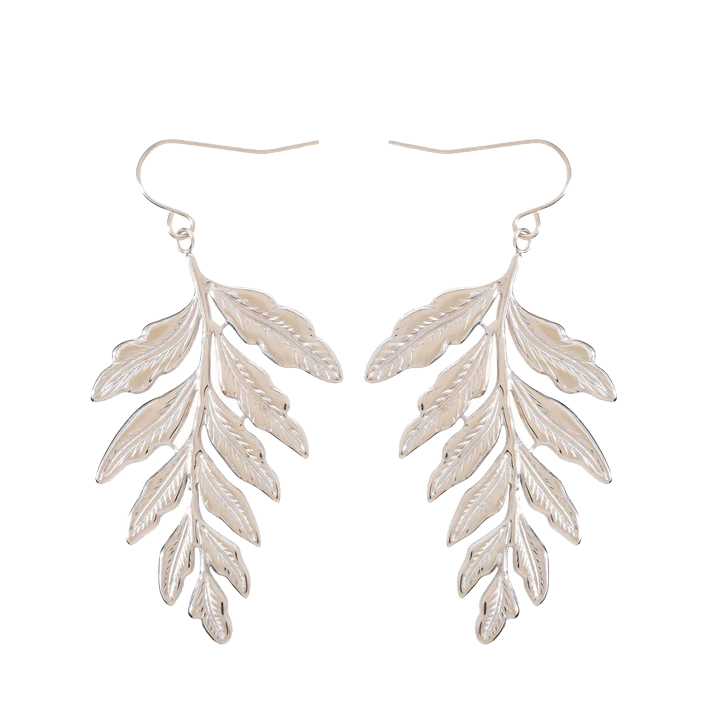 La Garçonne Bijoux Forest La Garconne Bijoux Ohrringe Edelstahl Silber vorne