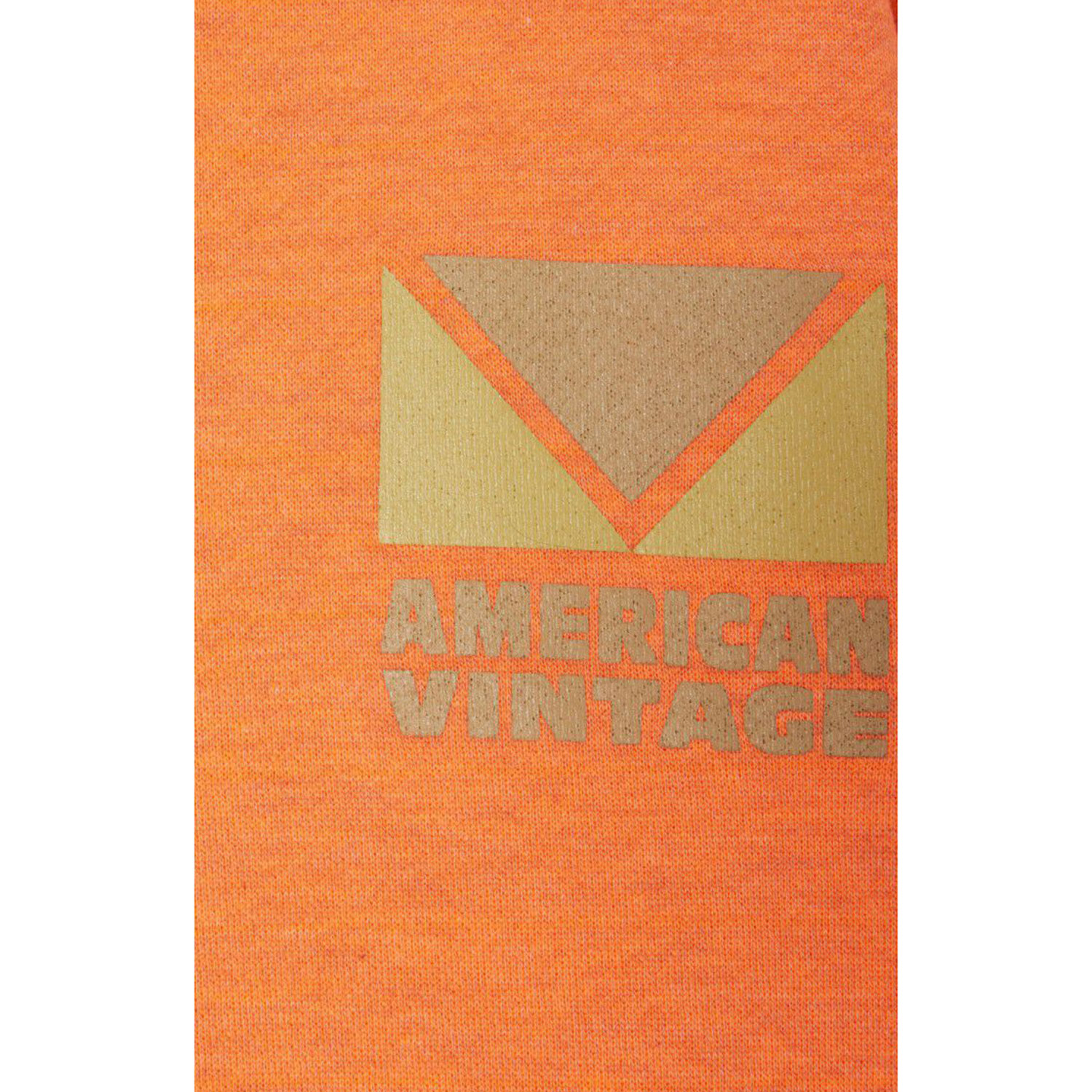 American Vintage Doven Pullover Overdyed Fluorescent Vitamins