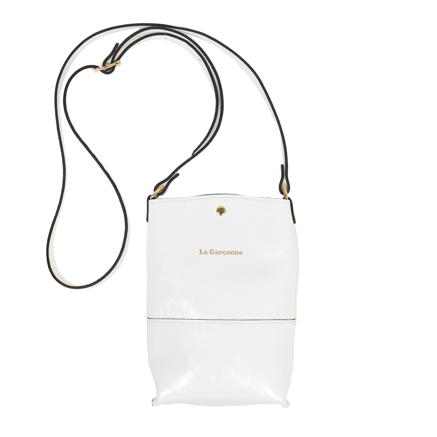 La Garçonne Accessoires Lucette La Garçonne Handytasche Weiss vorne