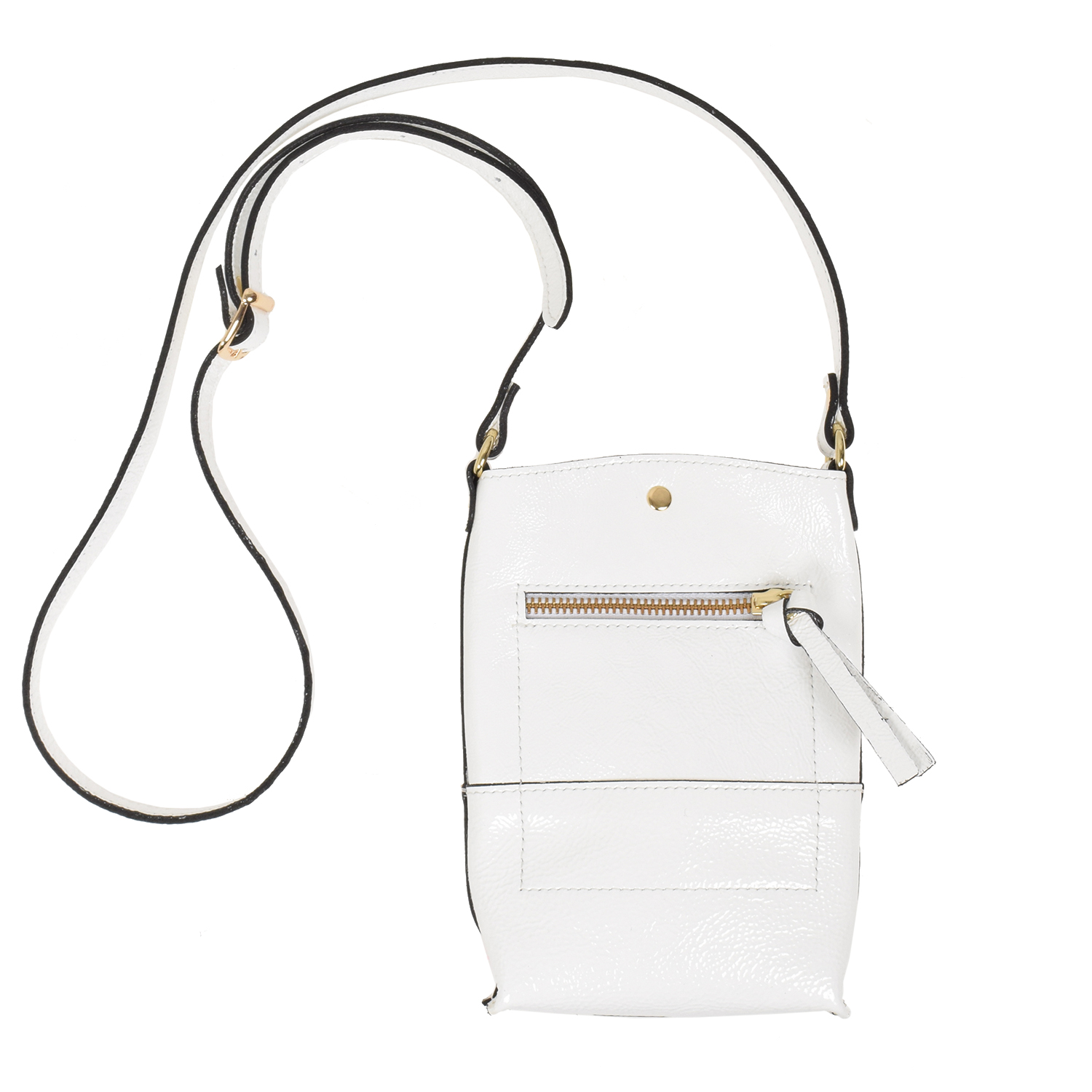 La Garçonne Accessoires Lucette La Garçonne Handytasche Weiss hinten