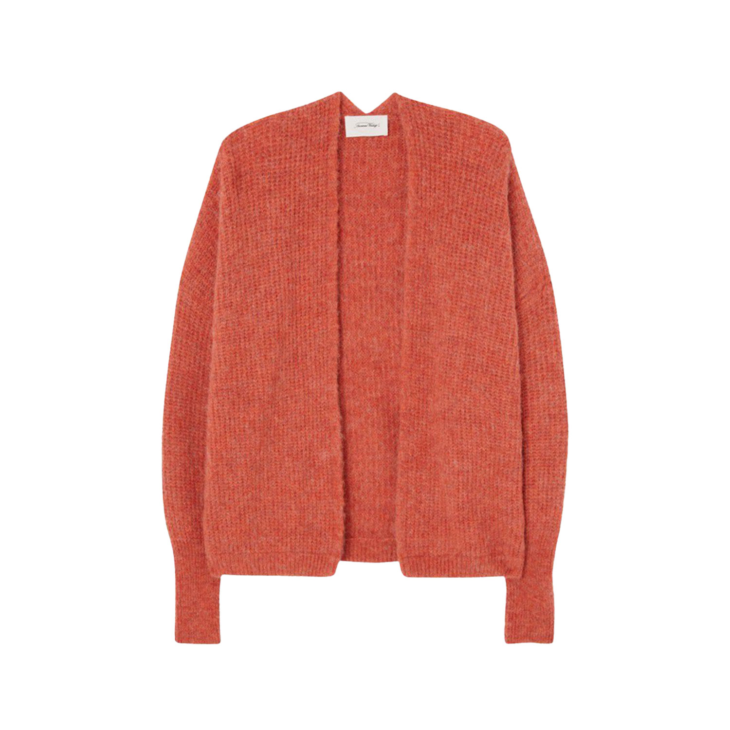 American Vintage East Strickjacke in Rot meliert von American Vintage vorne