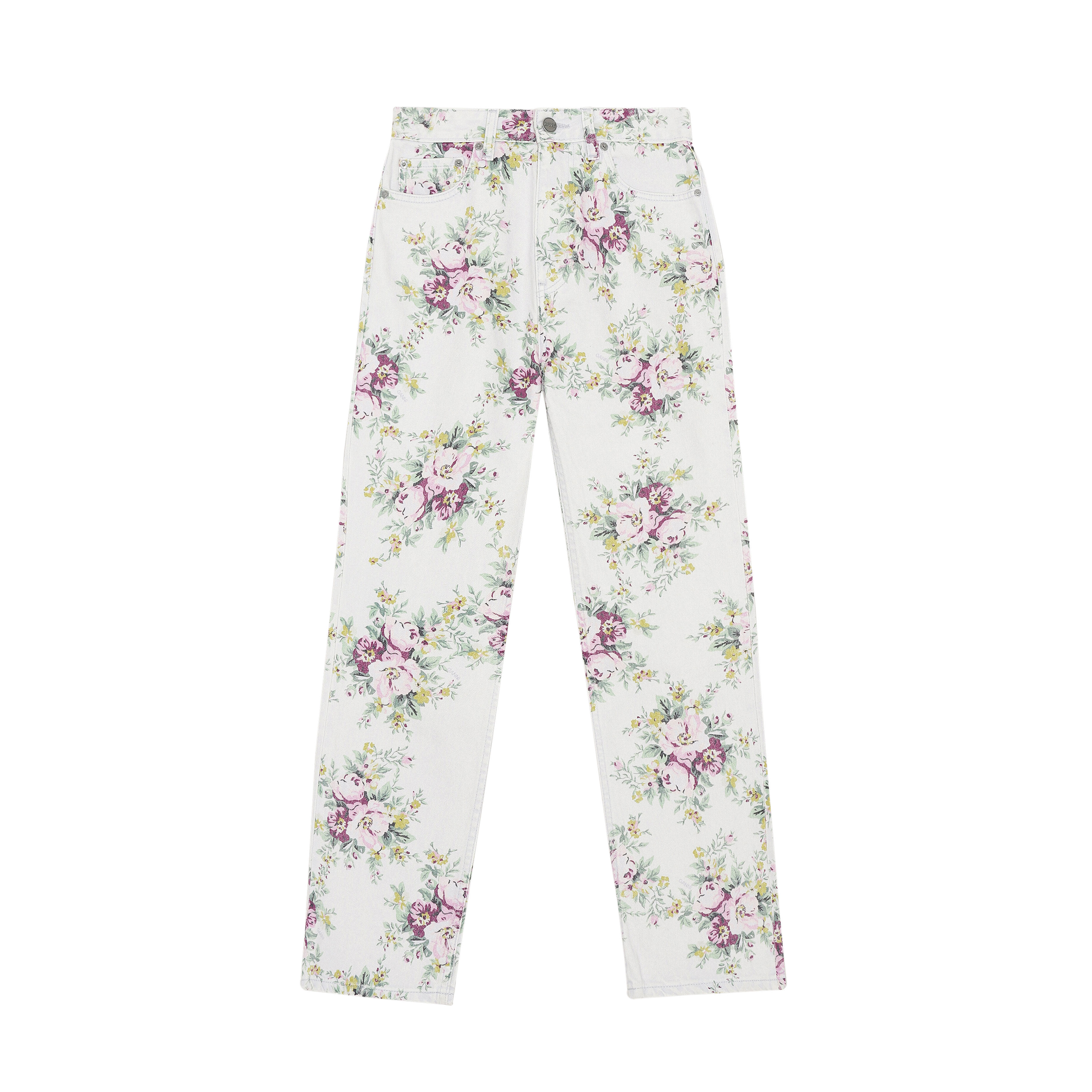 Ganni Betzy Cropped Jeans Heather