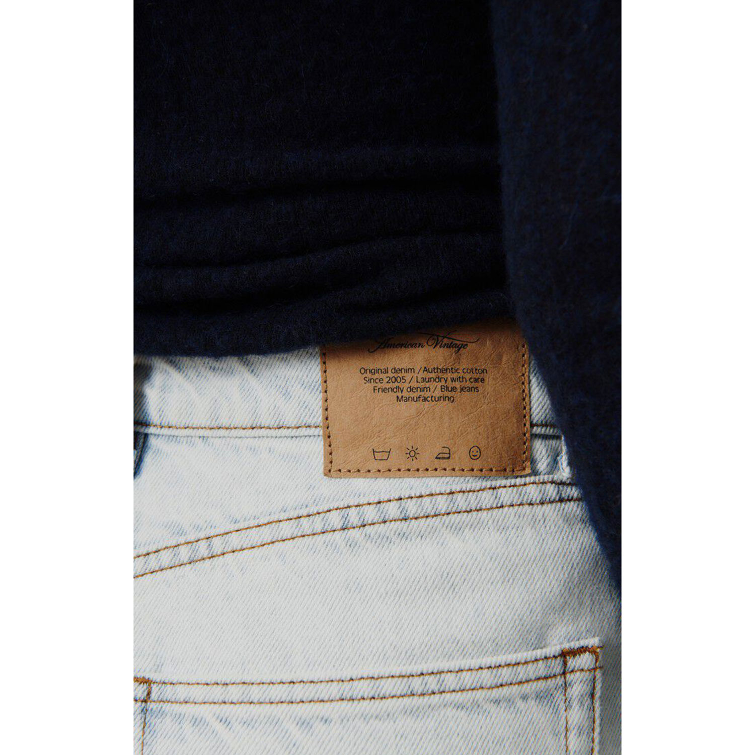 American Vintage Joybird Jeans Winter Bleached