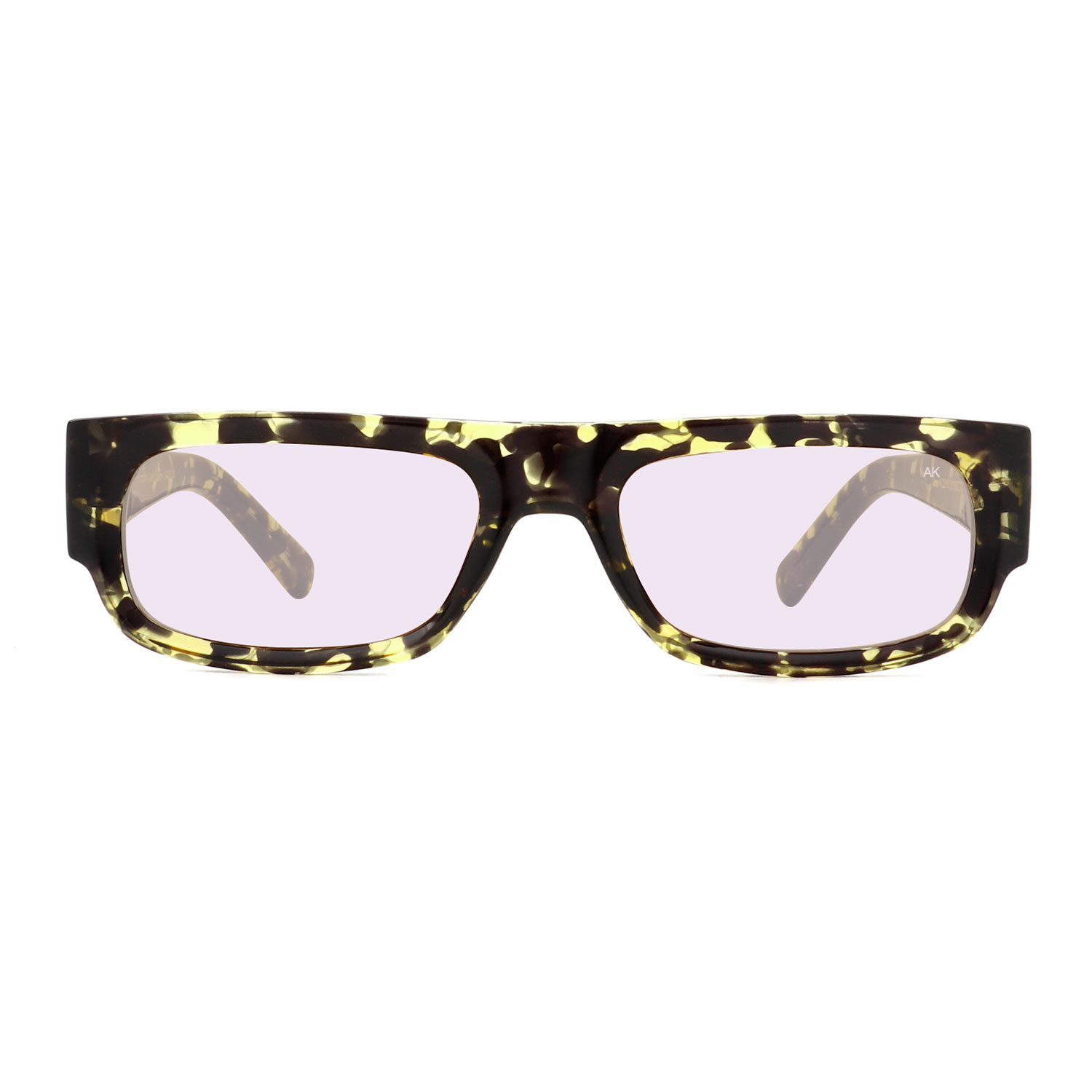 A.Kjaerbede Jean Sonnenbrille Black / Yellow Tortoise
