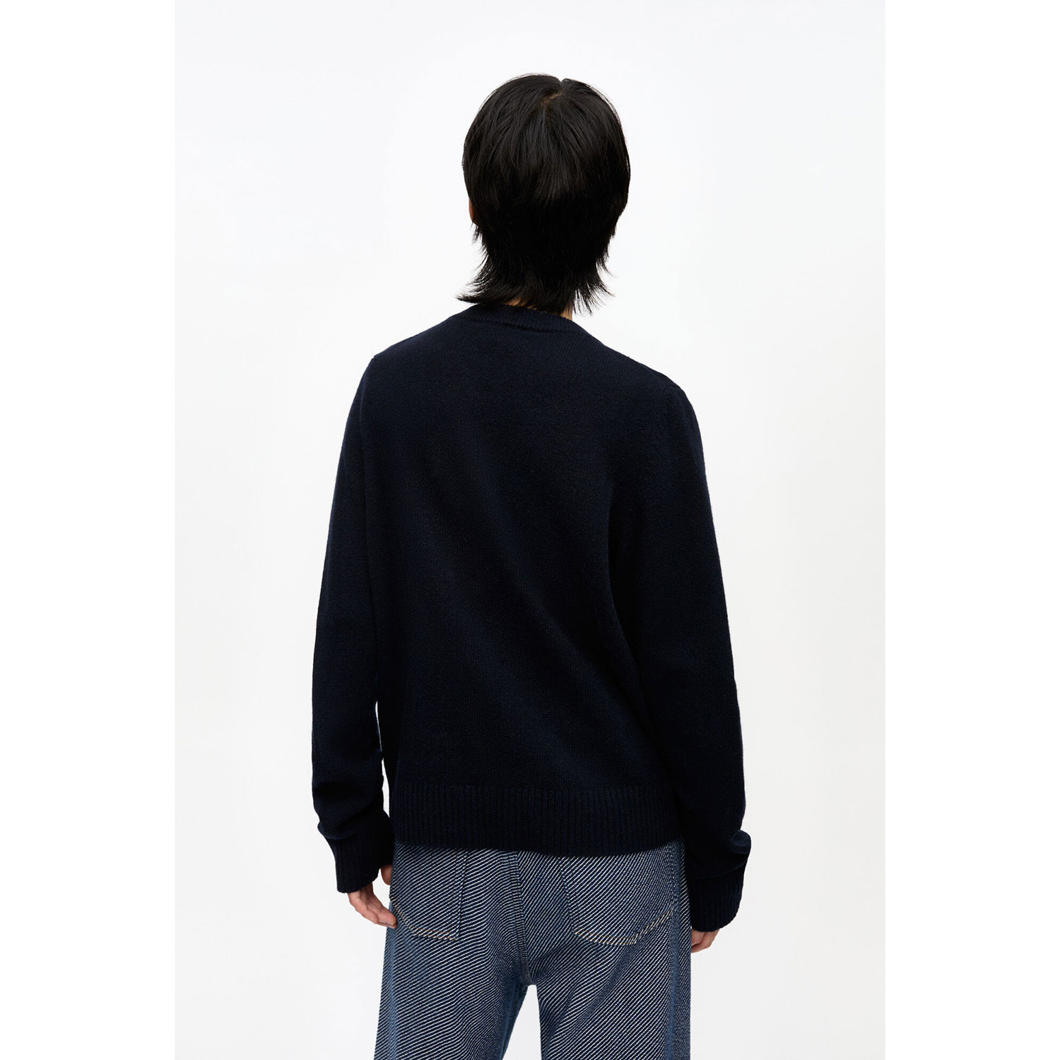 Ganni Graphic Baseball Pullover Sky Captain