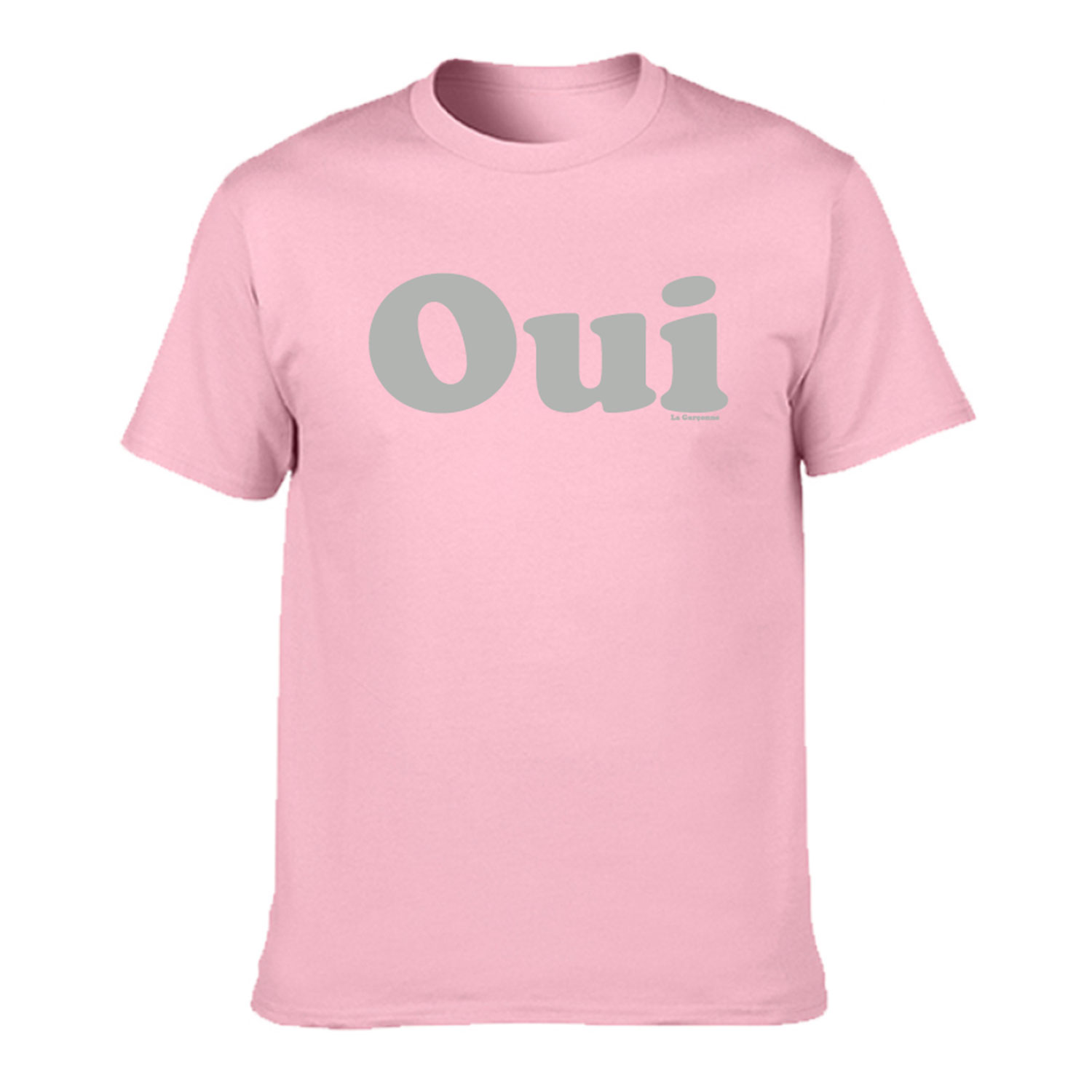 La Garçonne Vetements Oui Logo T-Shirt Rosa