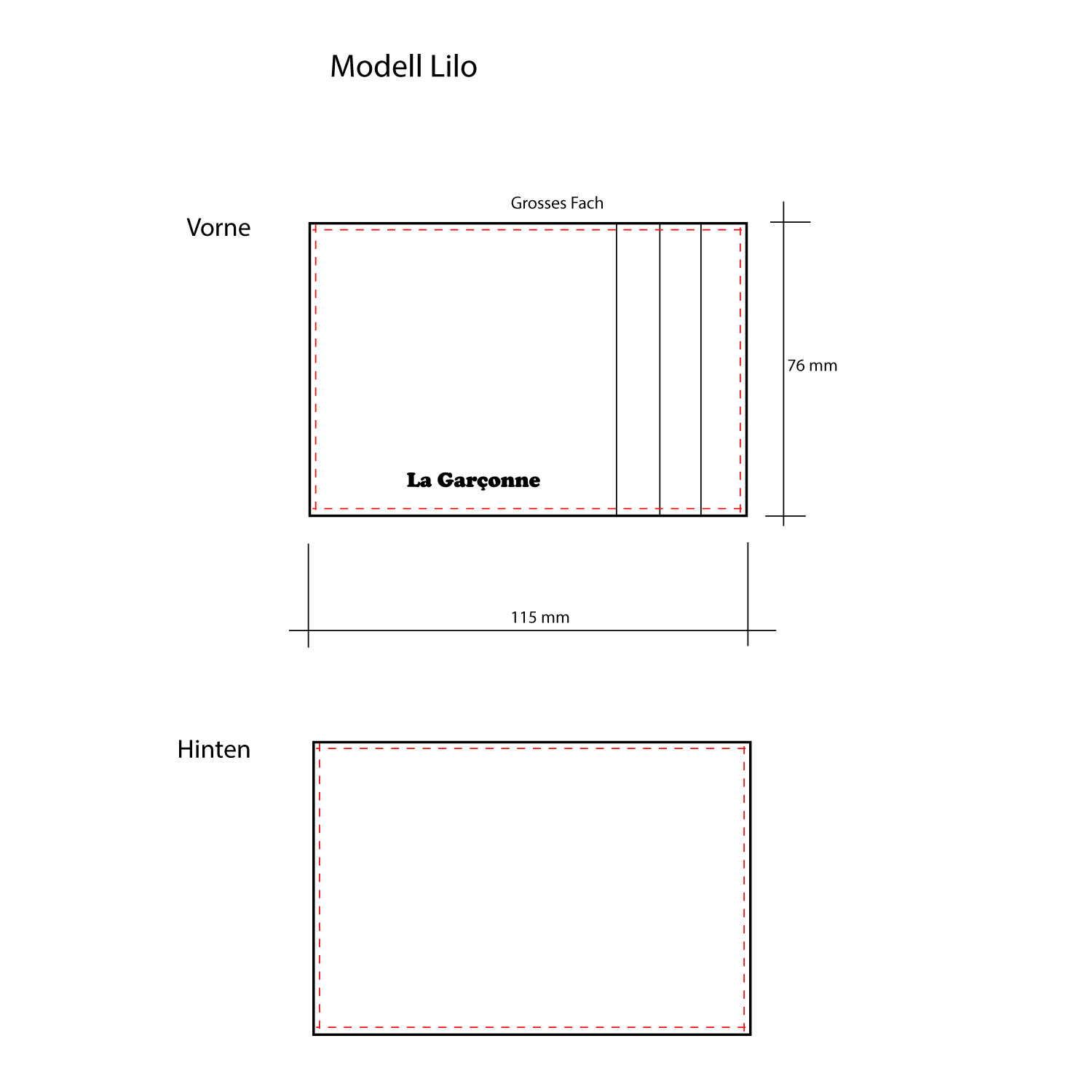 La Garçonne Accessoires Lilo Portemonnaie Millennial Pink