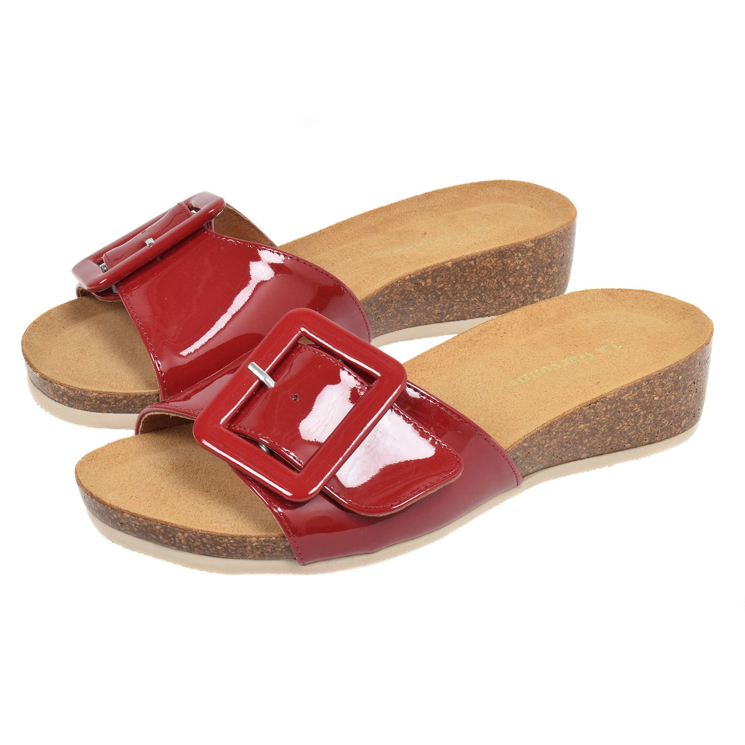 Lulu Sandalen Rojo