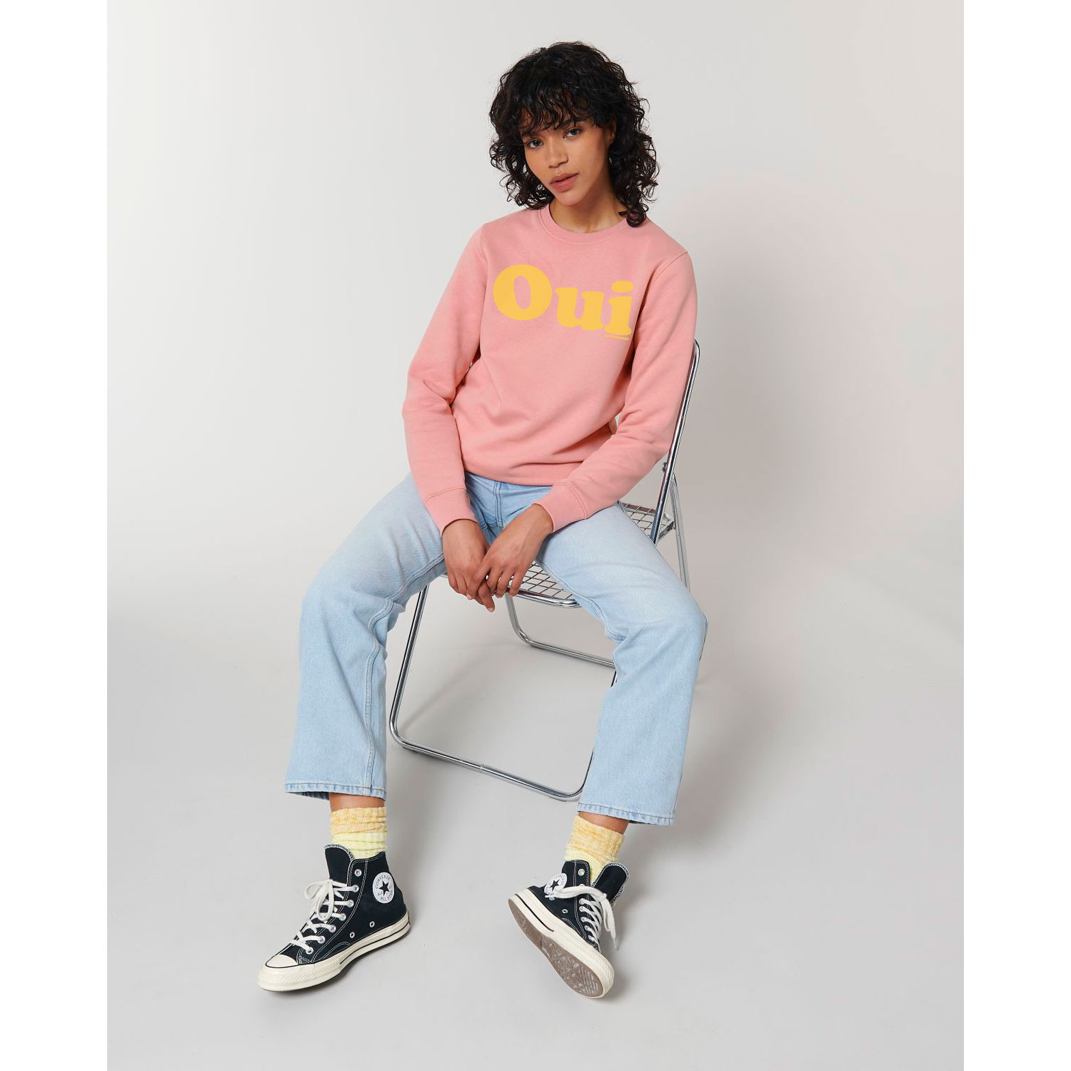 La Garçonne Vetements Oui Sweater Canyon Pink