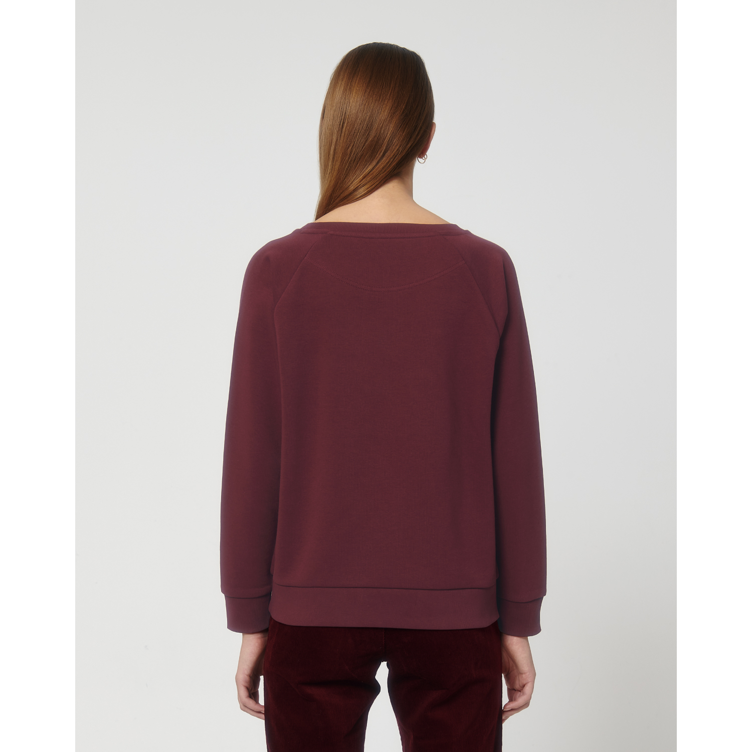 La Garçonne Vetements Oui Sweater Raglan Burgundy