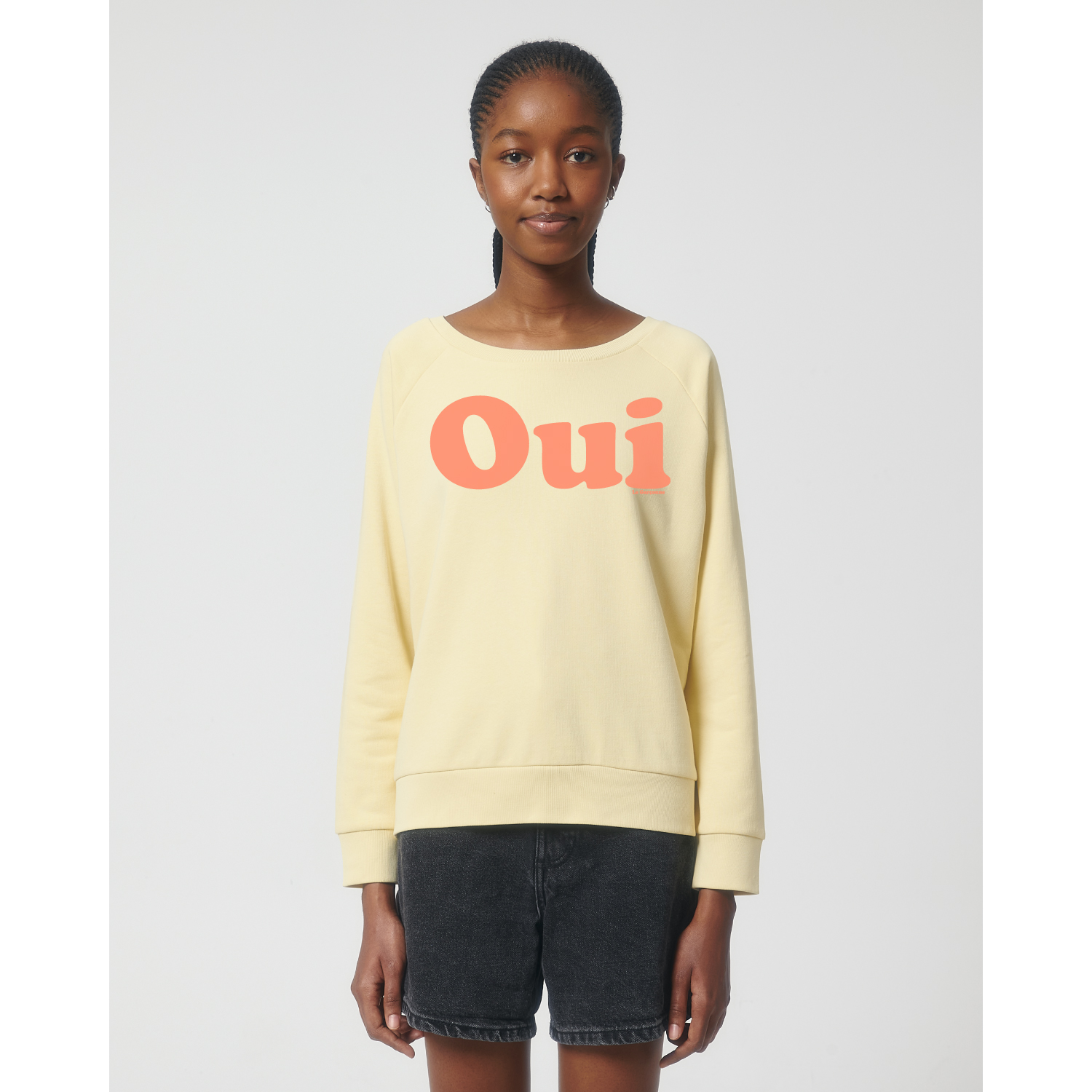 La Garçonne Vetements Oui Sweater Raglan Butter
