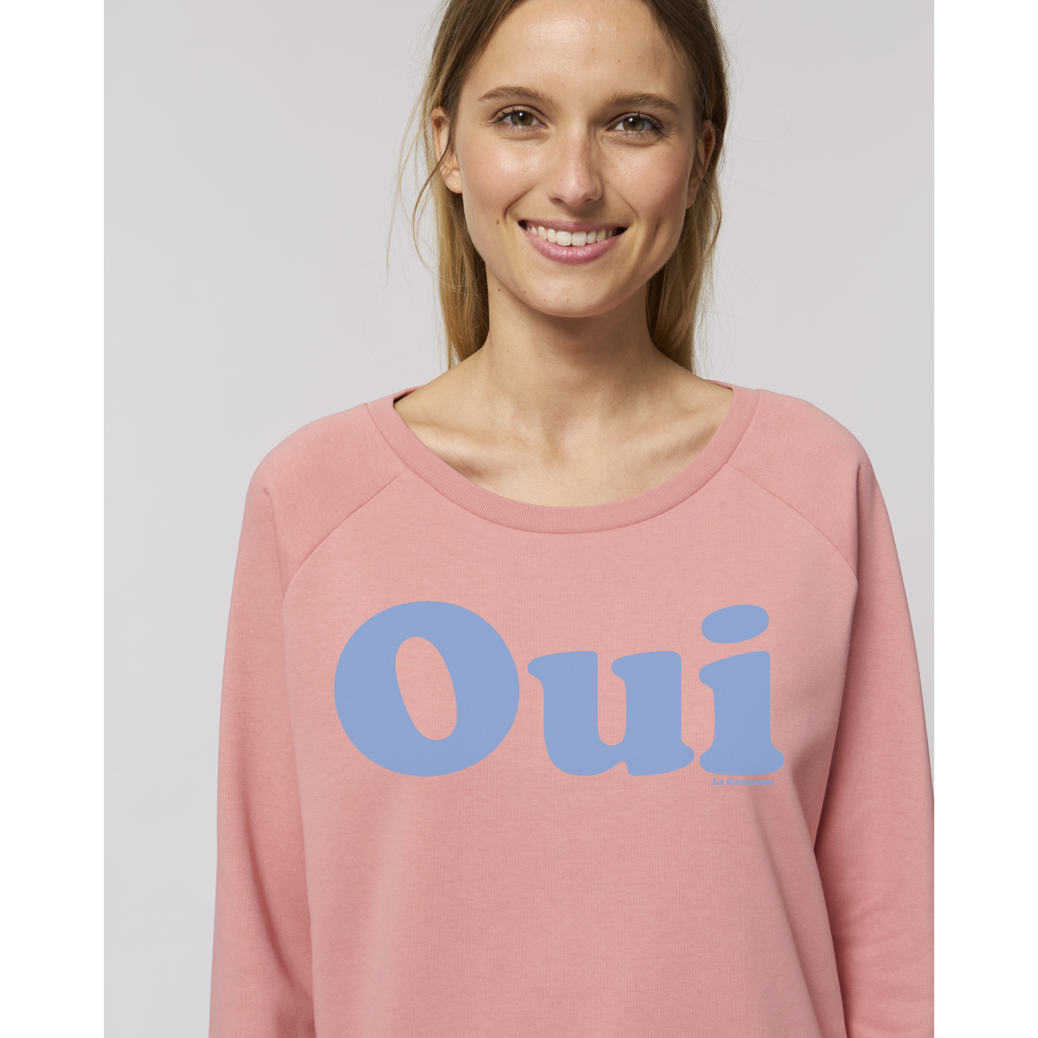 La Garçonne Vetements Oui Sweater Raglan Canyon Pink