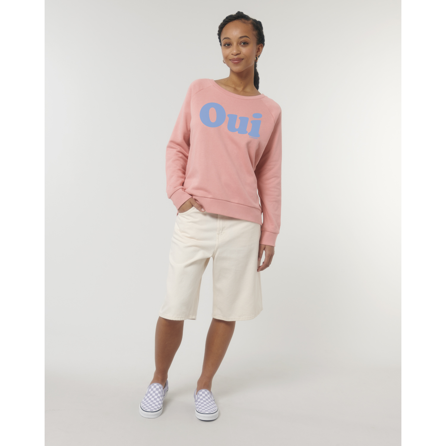 La Garçonne Vetements Oui Sweater Raglan Canyon Pink