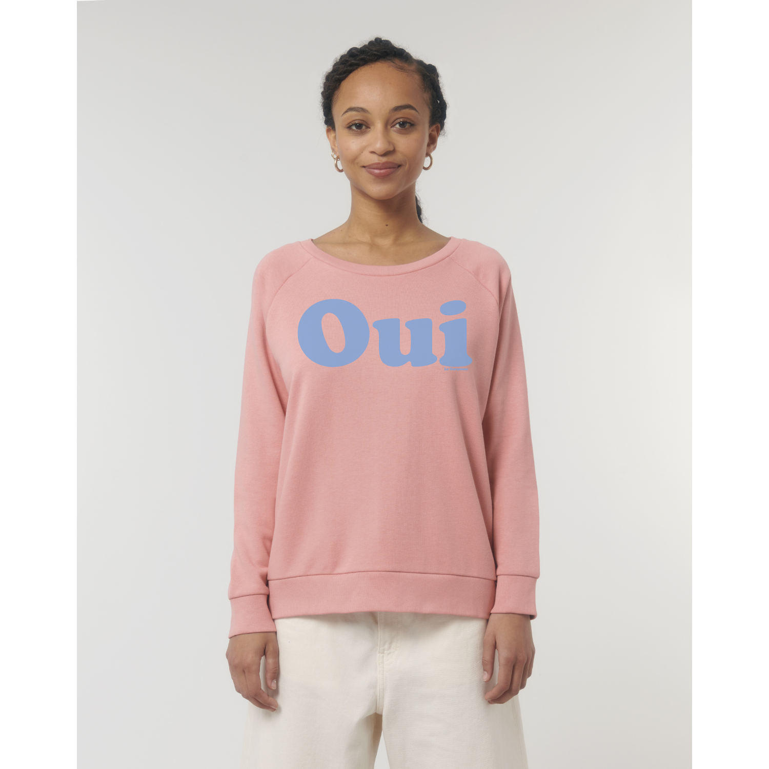 La Garçonne Vetements Oui Sweater Raglan Canyon Pink