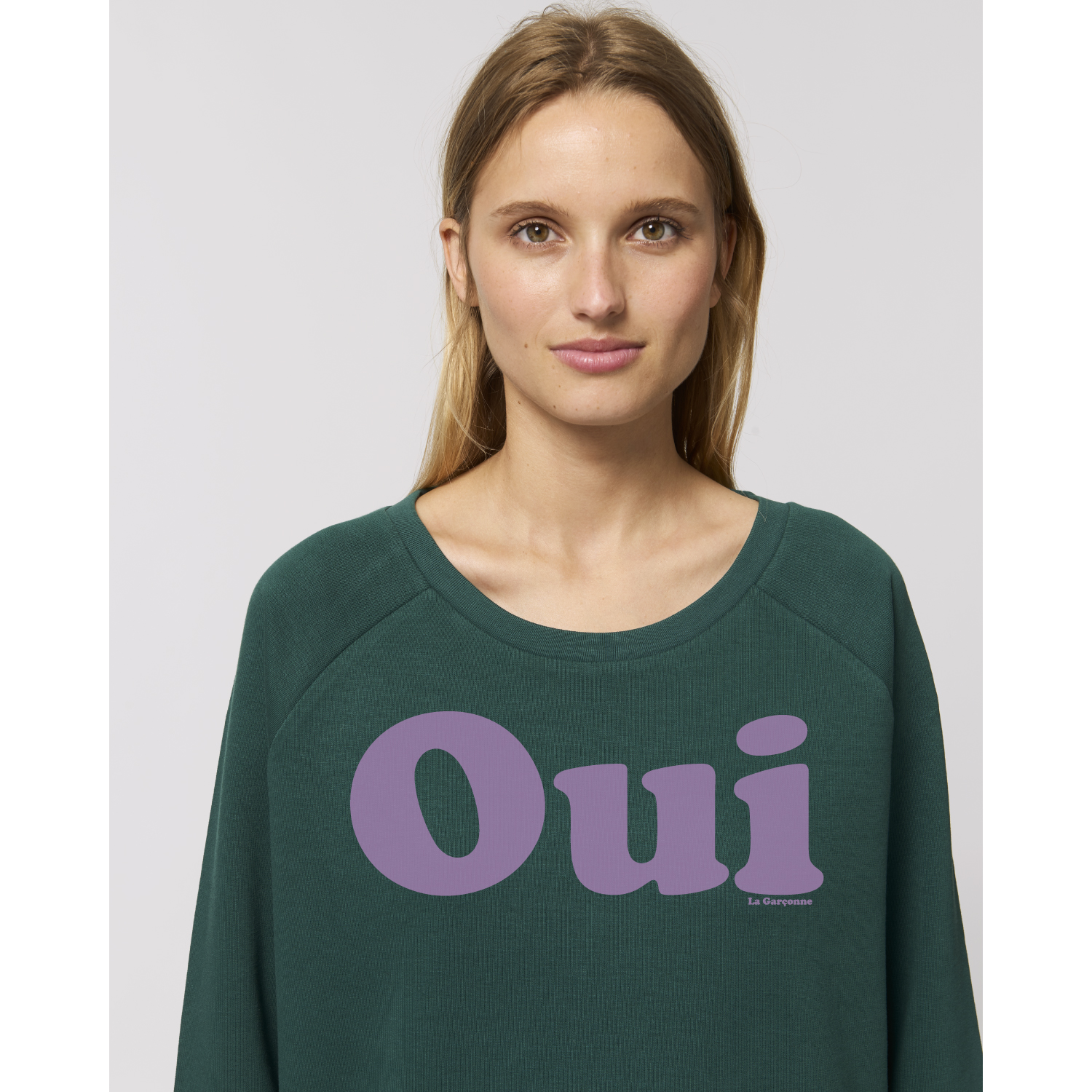 La Garçonne Vetements Oui Sweater Raglan Glazed Green