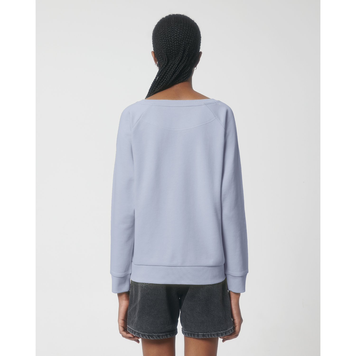 La Garçonne Vetements Oui Sweater Raglan Serene Blue