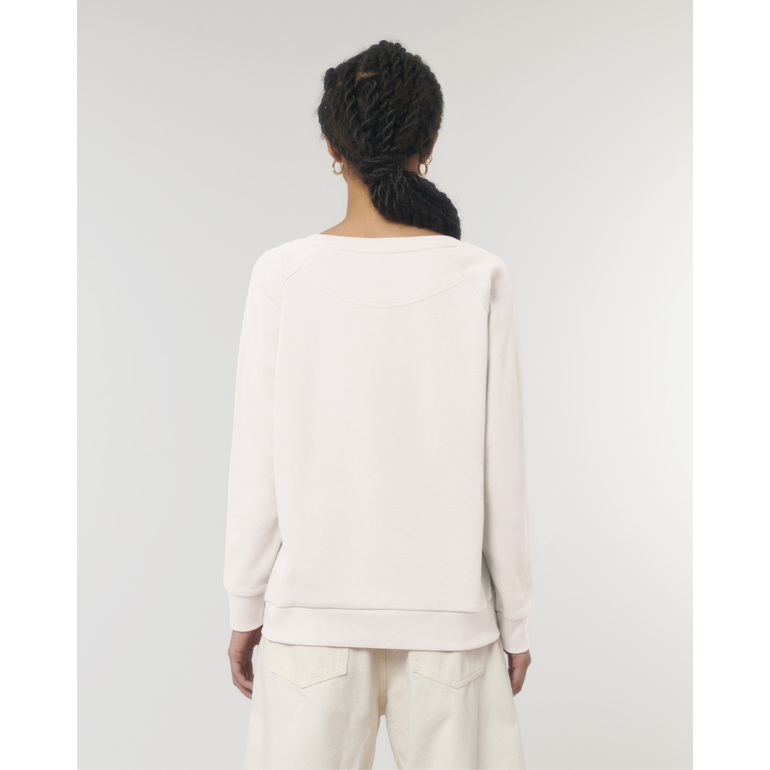 La Garçonne Vetements Oui Sweater Raglan Vintage White