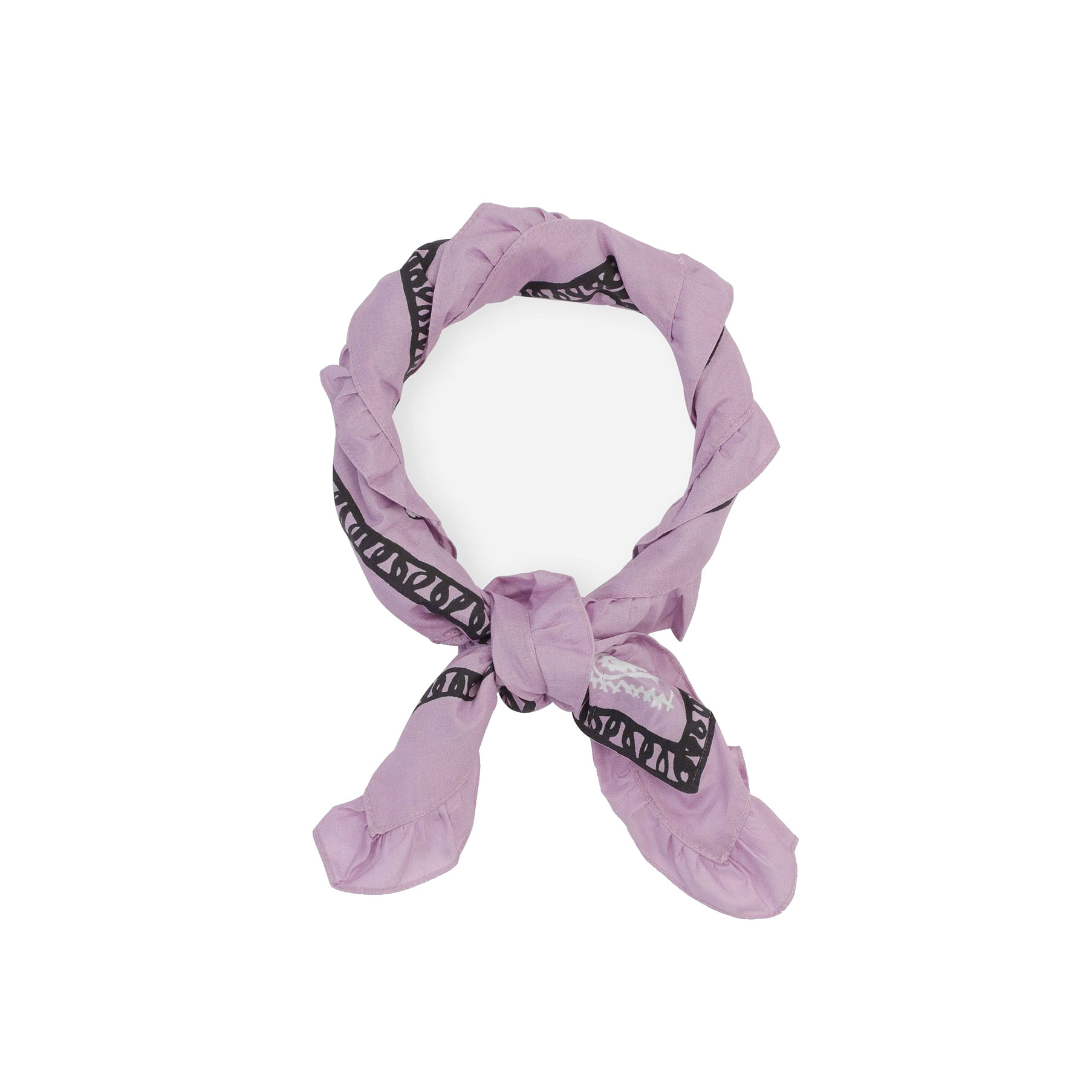 Ganni Bandana Ganni Lila vorne