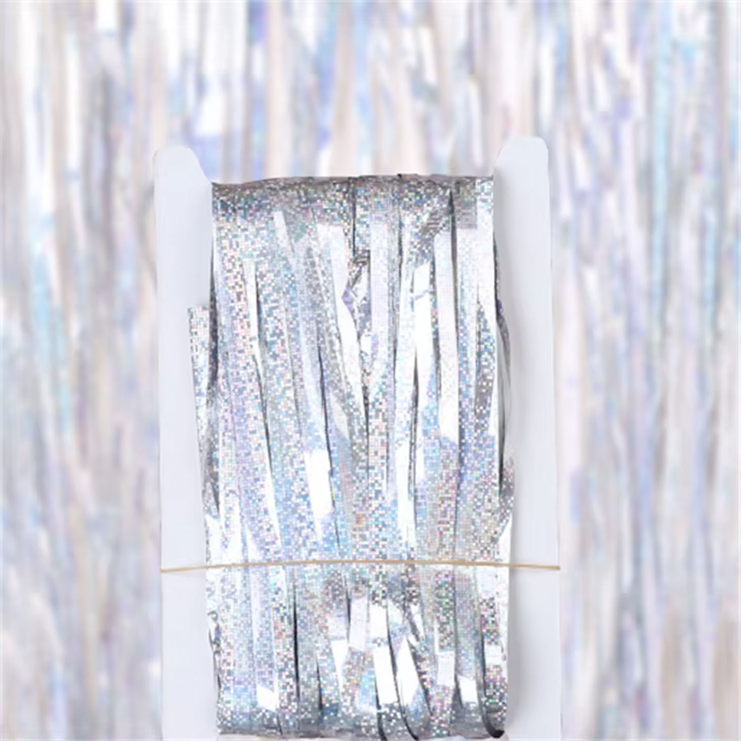 La Garçonne Home Glitzer Lametta Silver