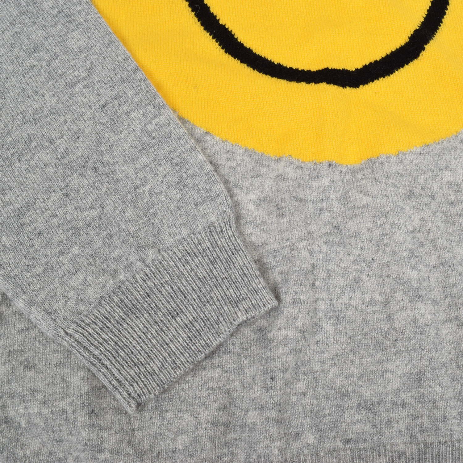 La Garçonne Vetements Smiley Strickpullover Grey