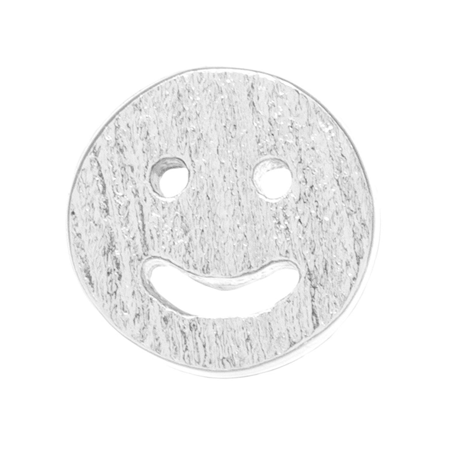 Smiley Ohrstecker Sterlingsilber