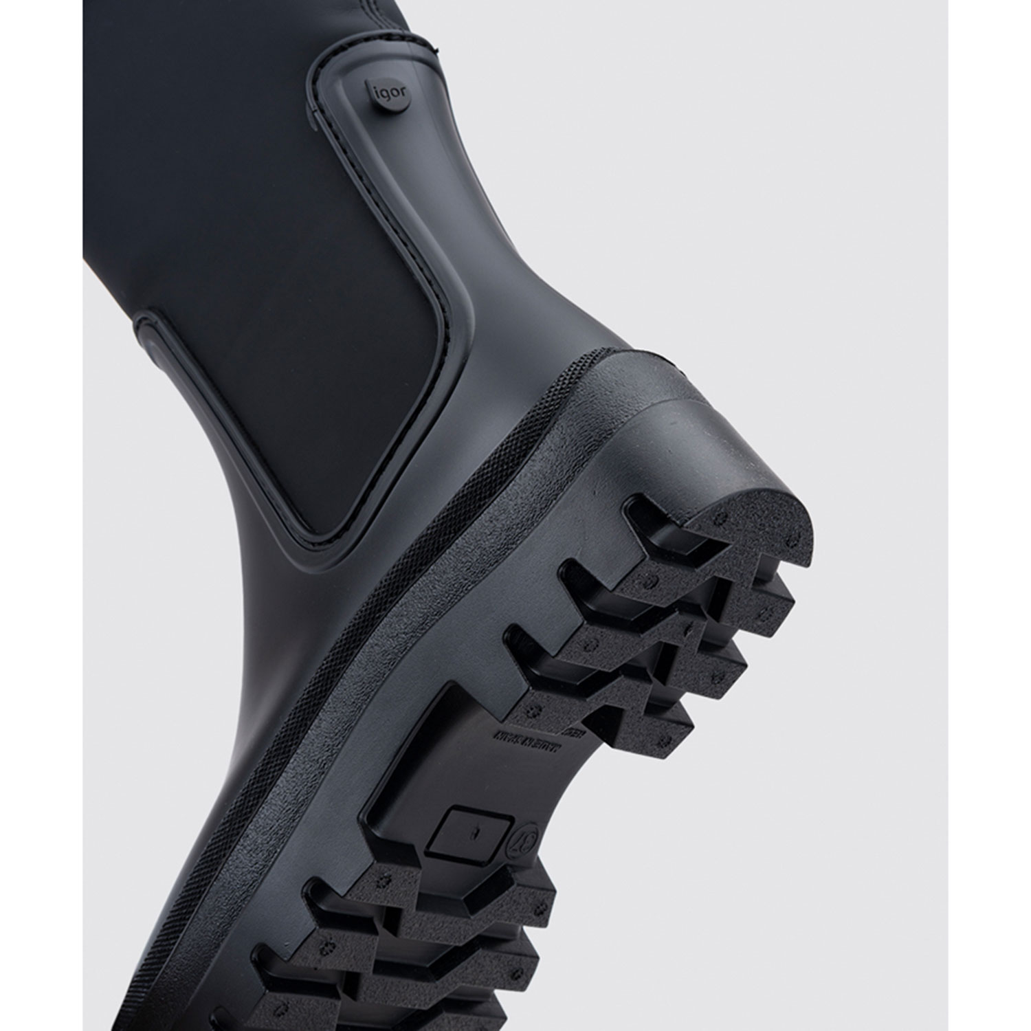 Igor Soul Engomado Gummistiefel Negro