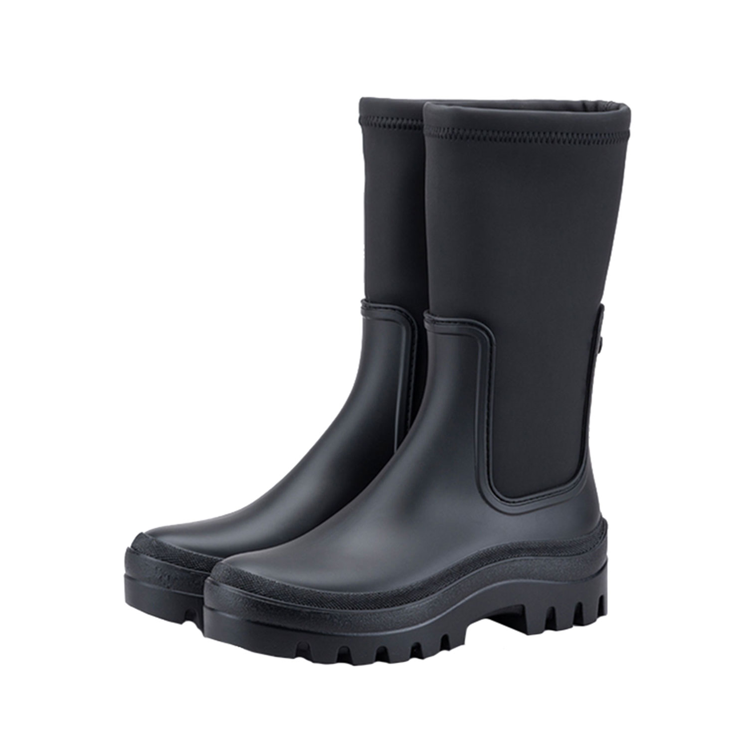 Igor Soul Igor Gummistiefel Schwarz vorne