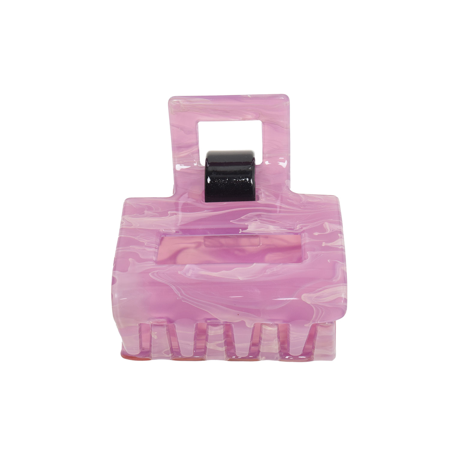 Voila Square Circle Haarklammer Silk Rosa