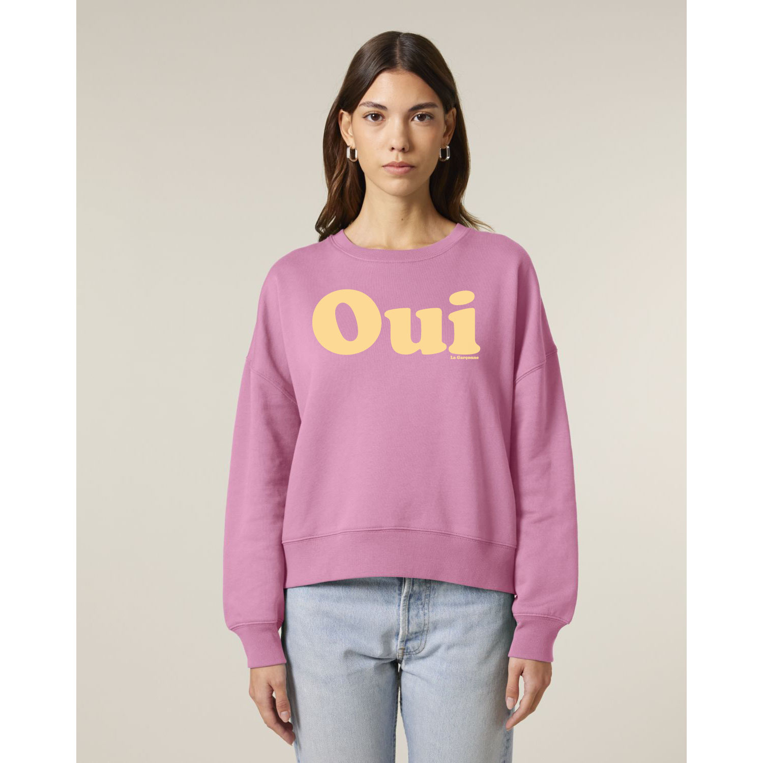 La Garçonne Vetements Oui Alma Sweater Bubble Pink
