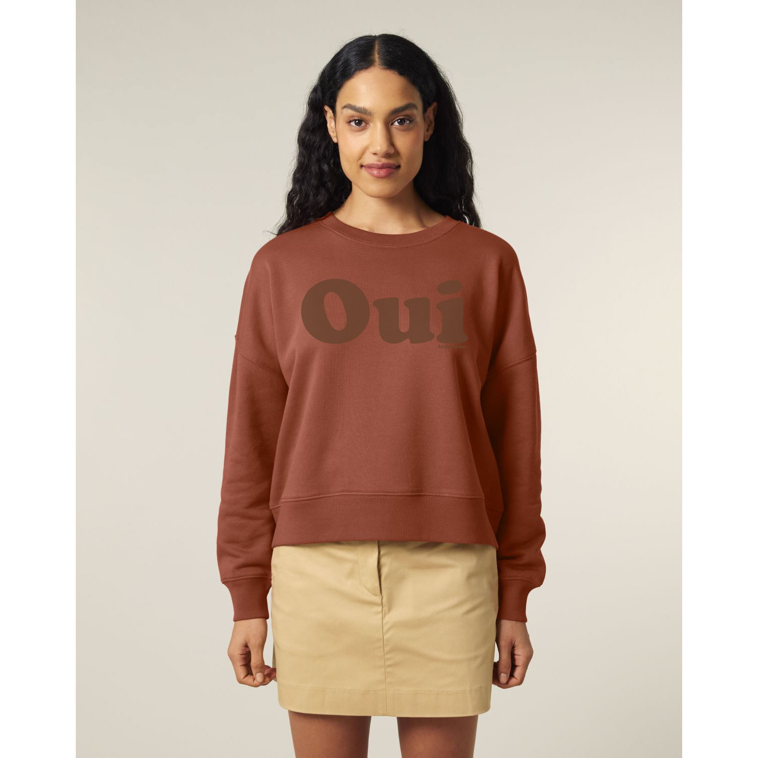 La Garçonne Vetements Oui Alma Sweater Heritage Brown