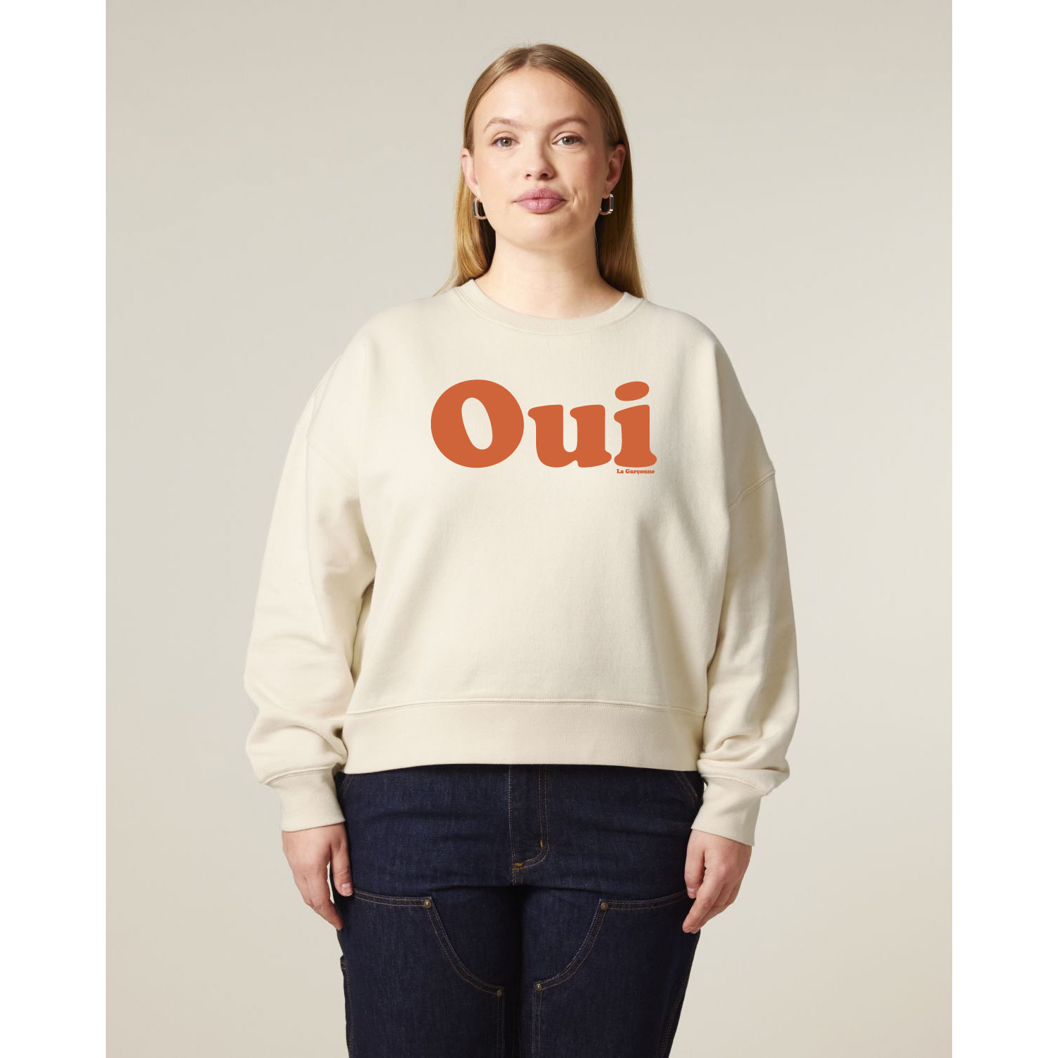 La Garçonne Vetements Oui Alma Sweater Natural Raw