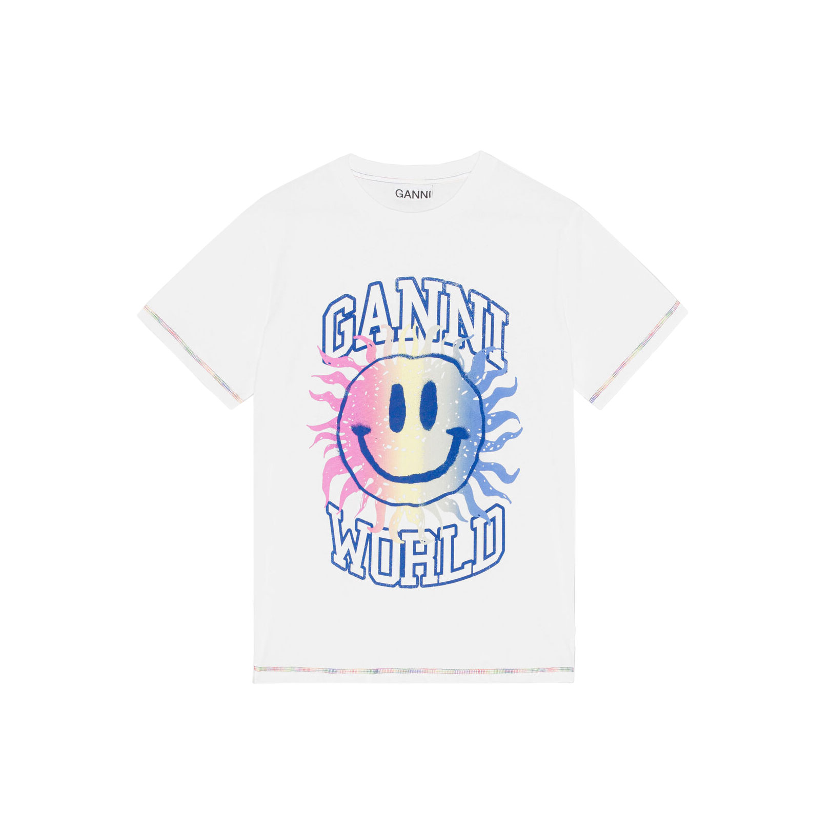 Smiley T-Shirt Bright White