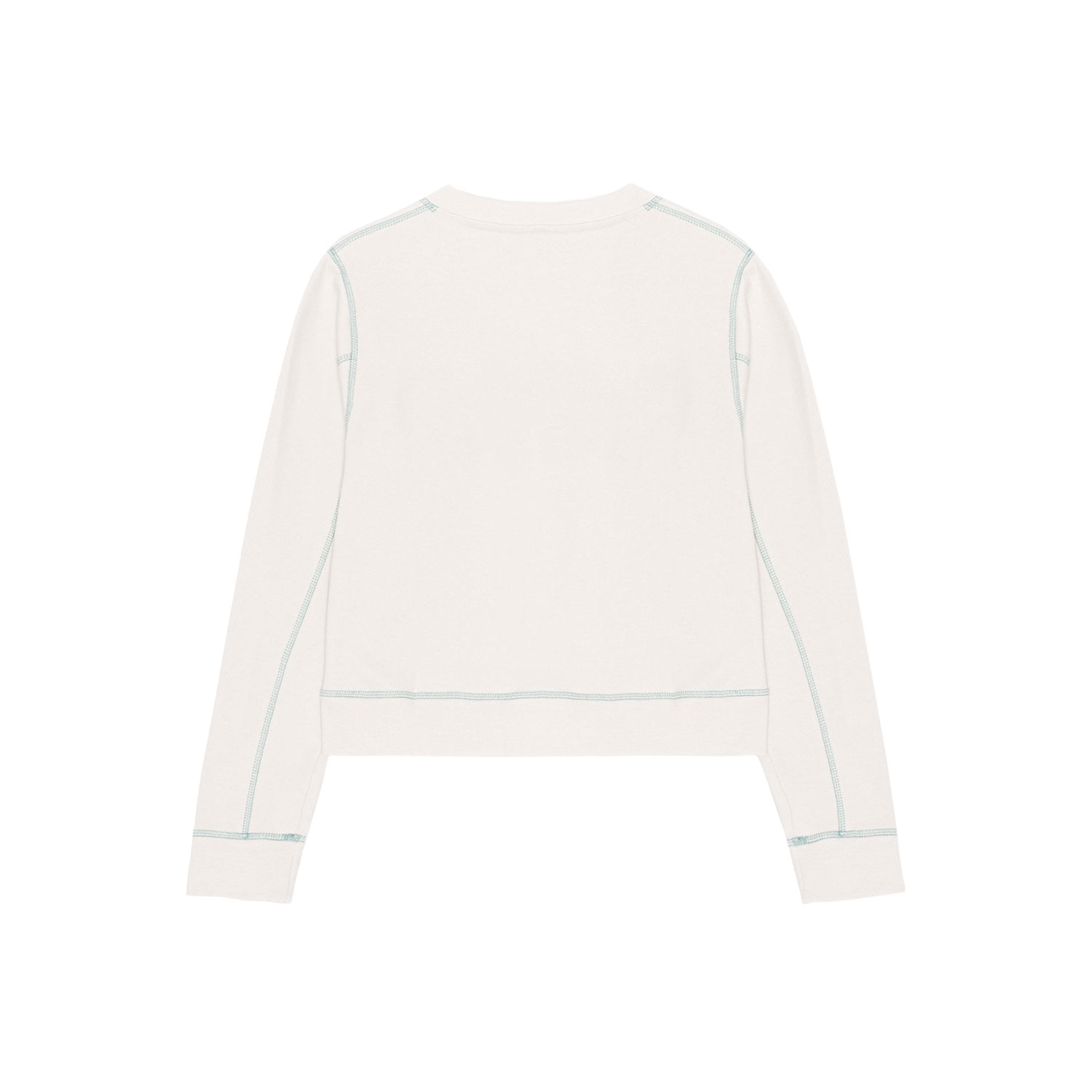 Ganni Isoli Ganni Pullover Ecru hinten