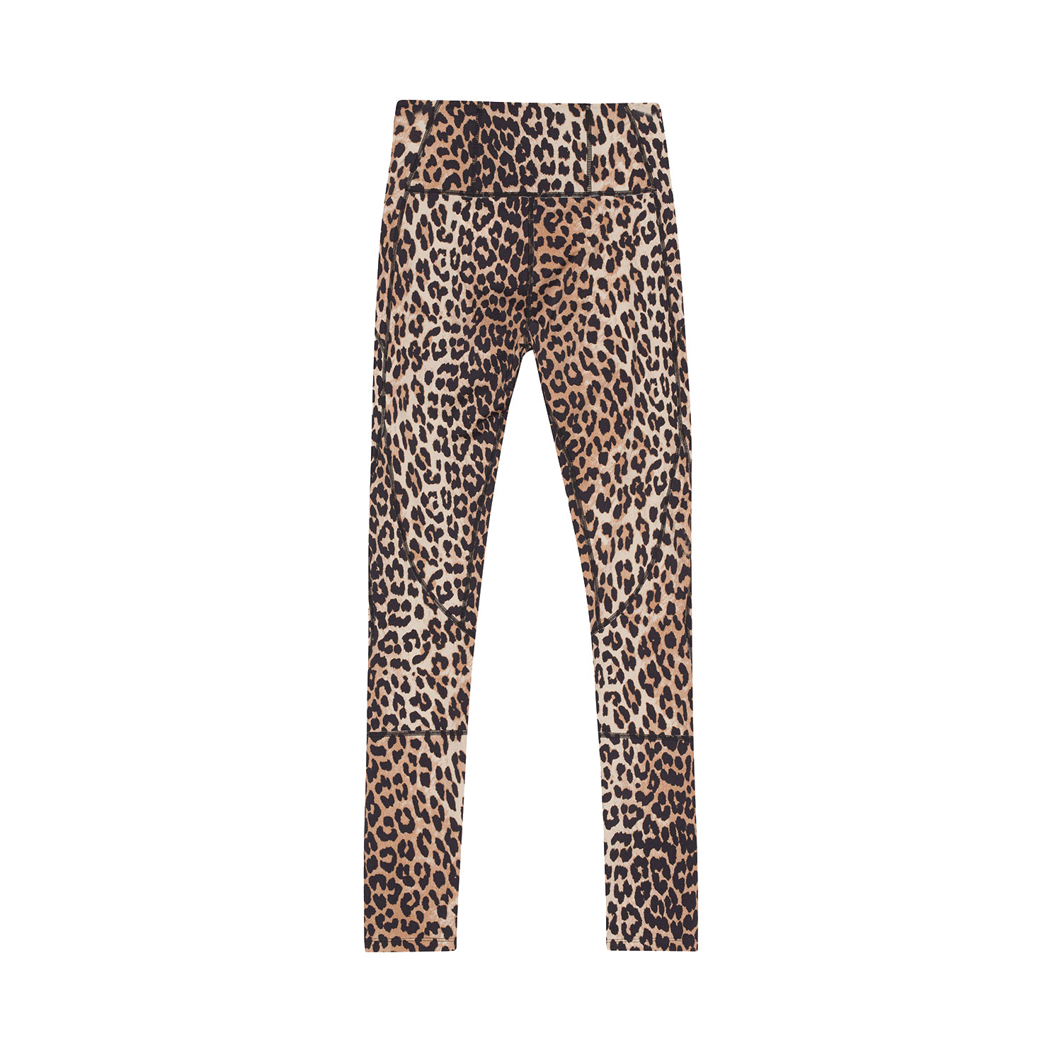 Ganni Active Ganni Leggings Leopard hinten