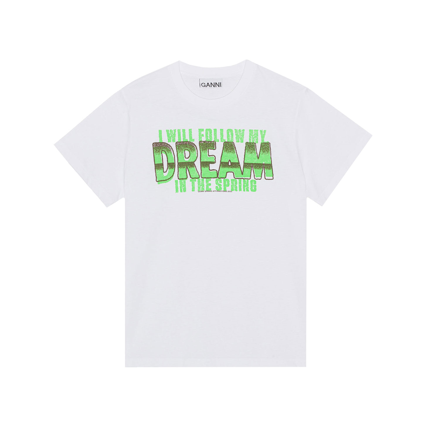 Ganni Dream T-Shirt Bright White